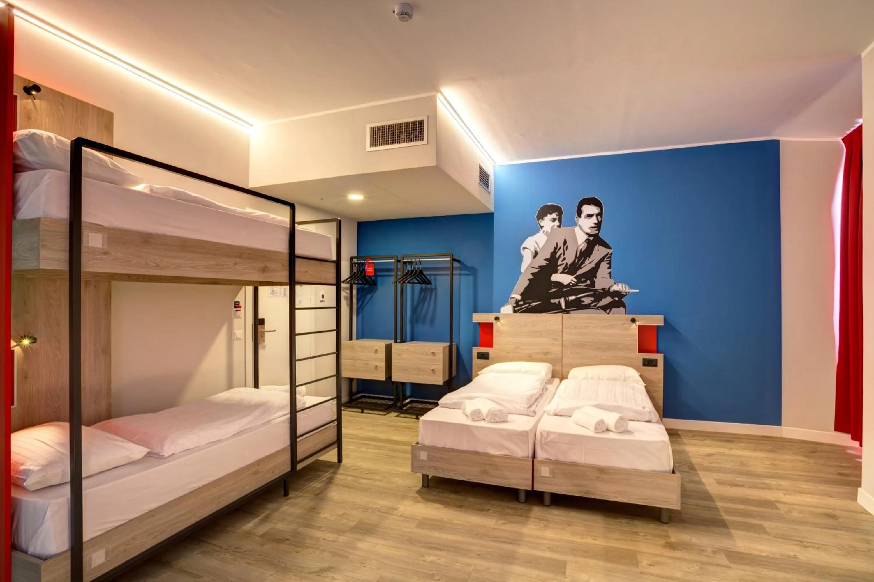 Bedroom, Bed in MEININGER Roma Termini