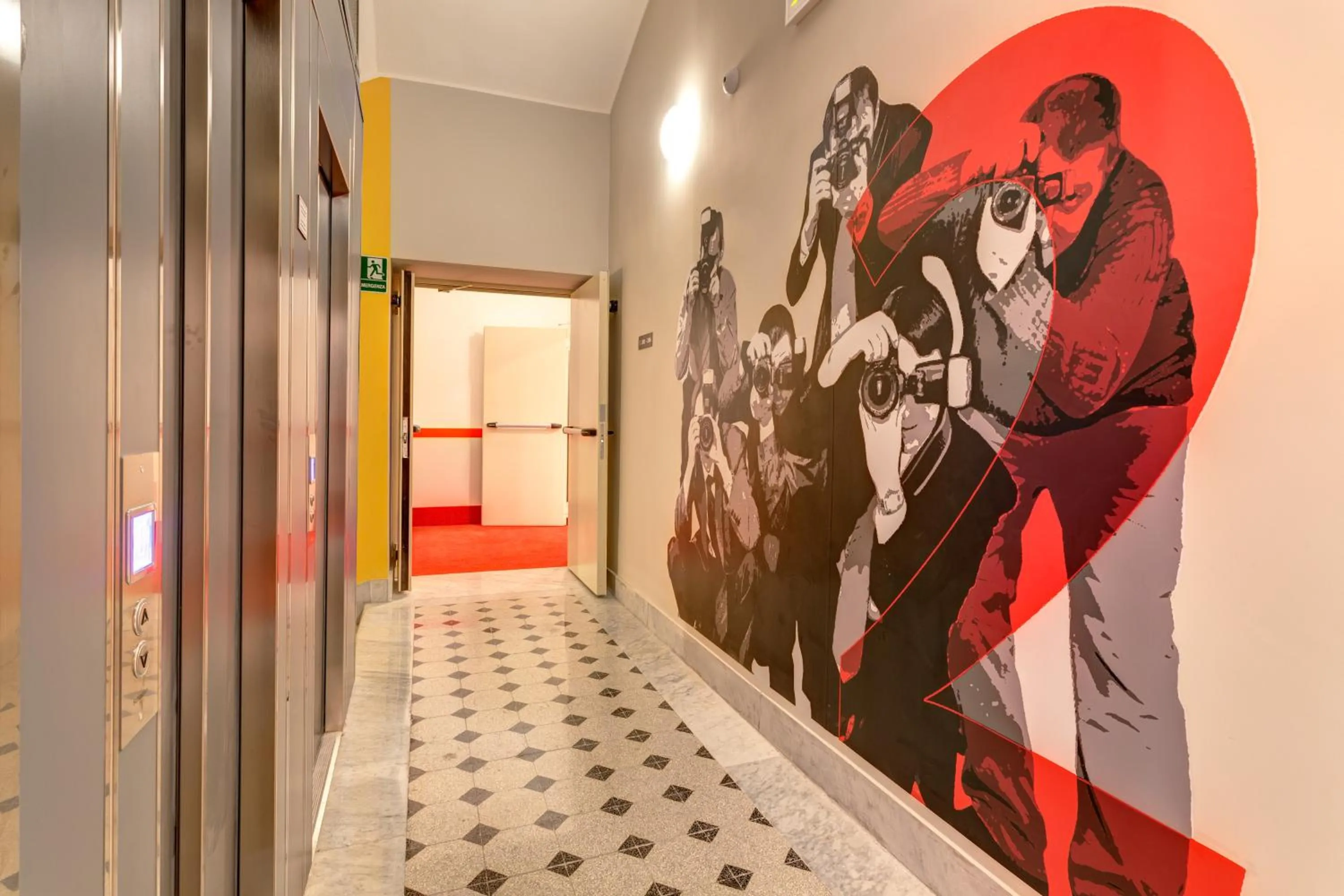 Floor plan in MEININGER Roma Termini