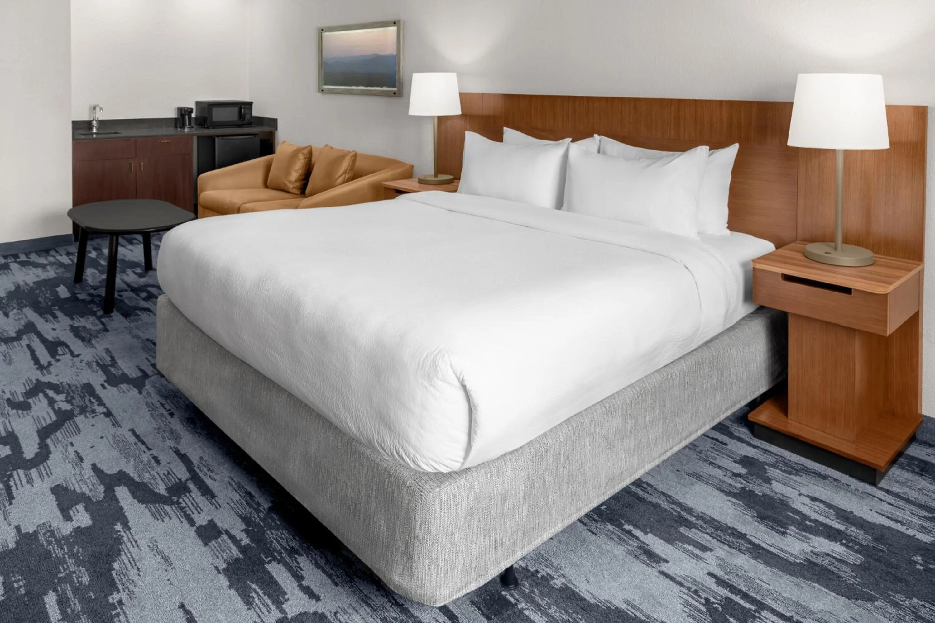 Bed in Fairfield Inn Owensboro