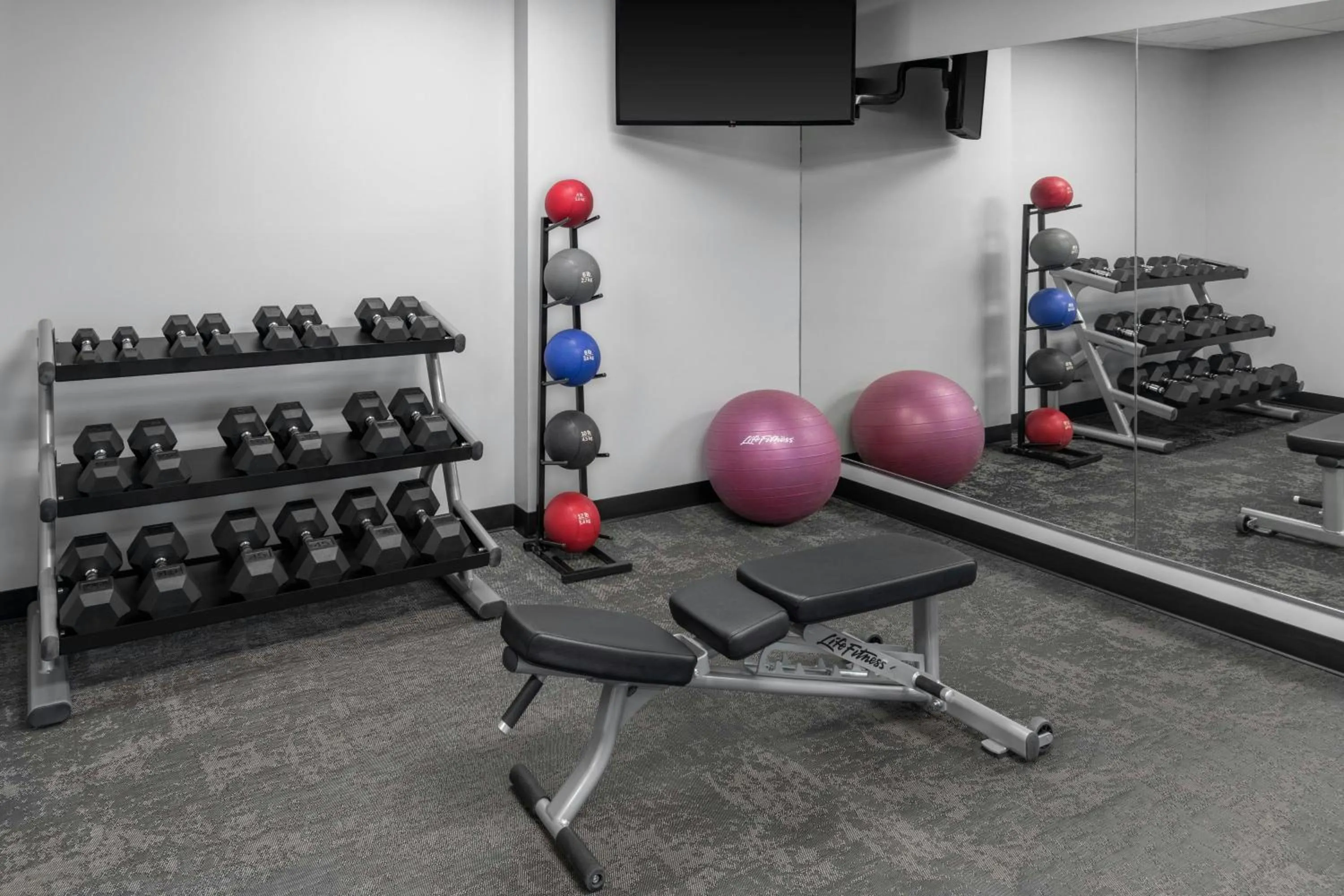Fitness centre/facilities in Fairfield Inn Owensboro