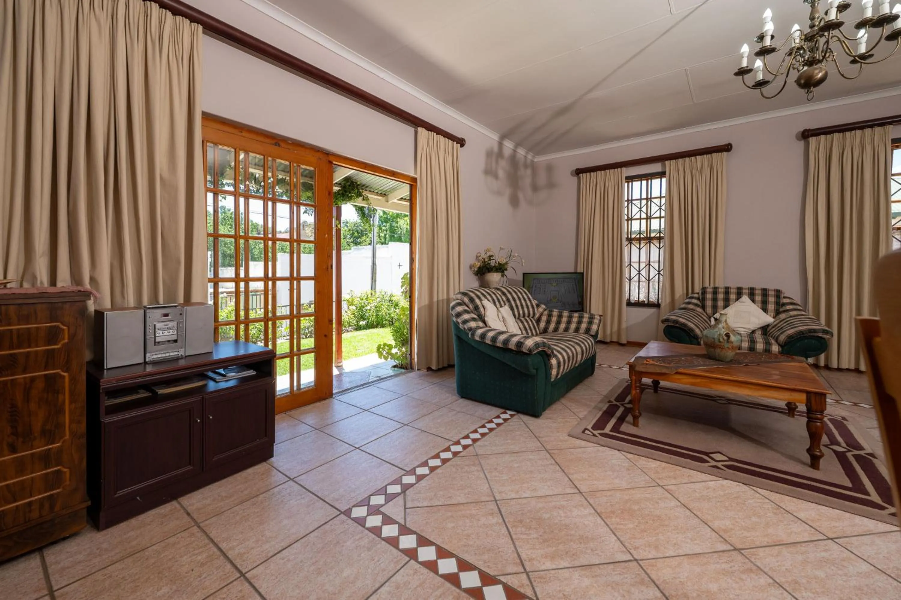 Living room in Toverberg Guest Houses