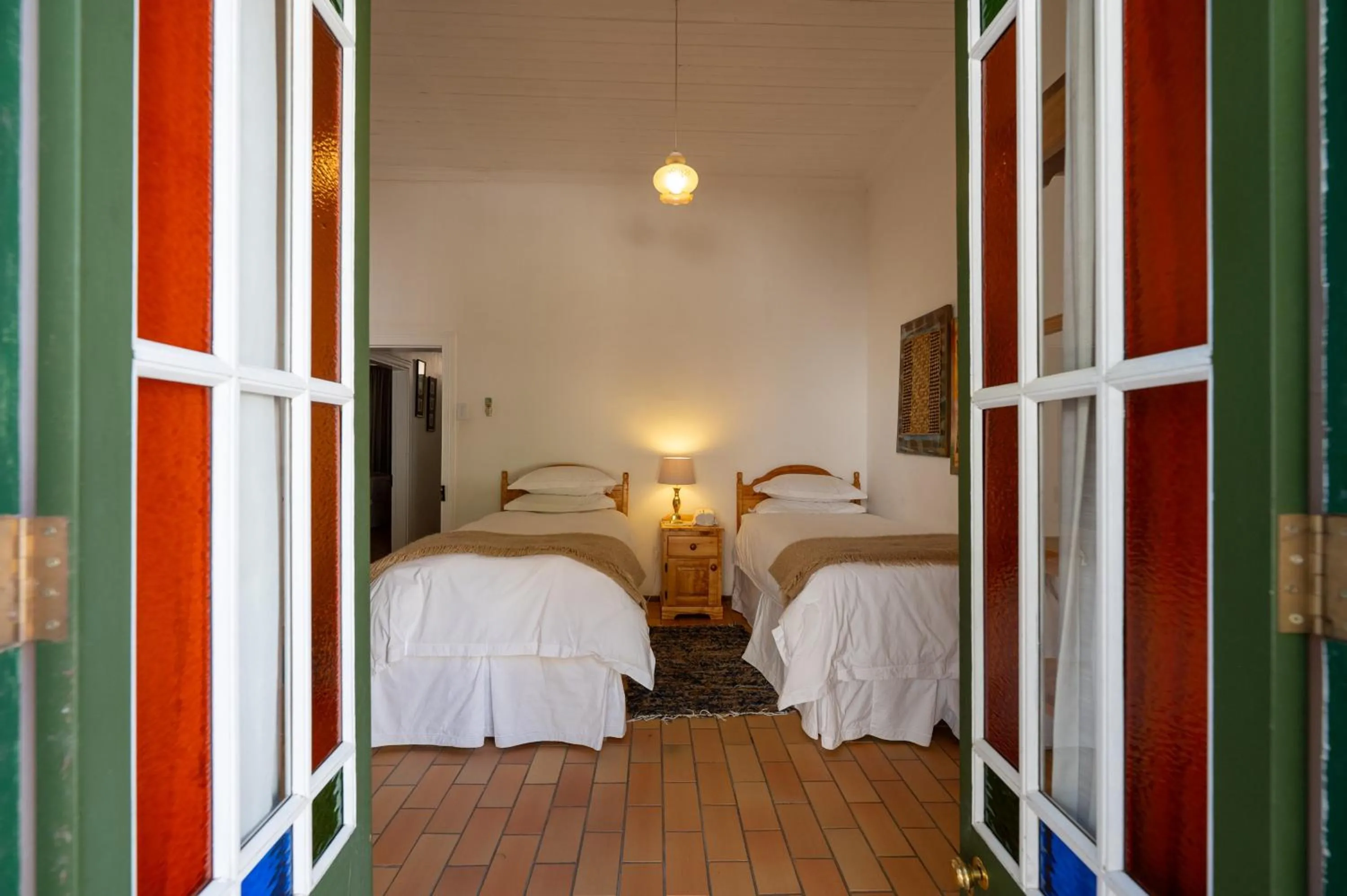 View (from property/room), Bed in Toverberg Guest Houses