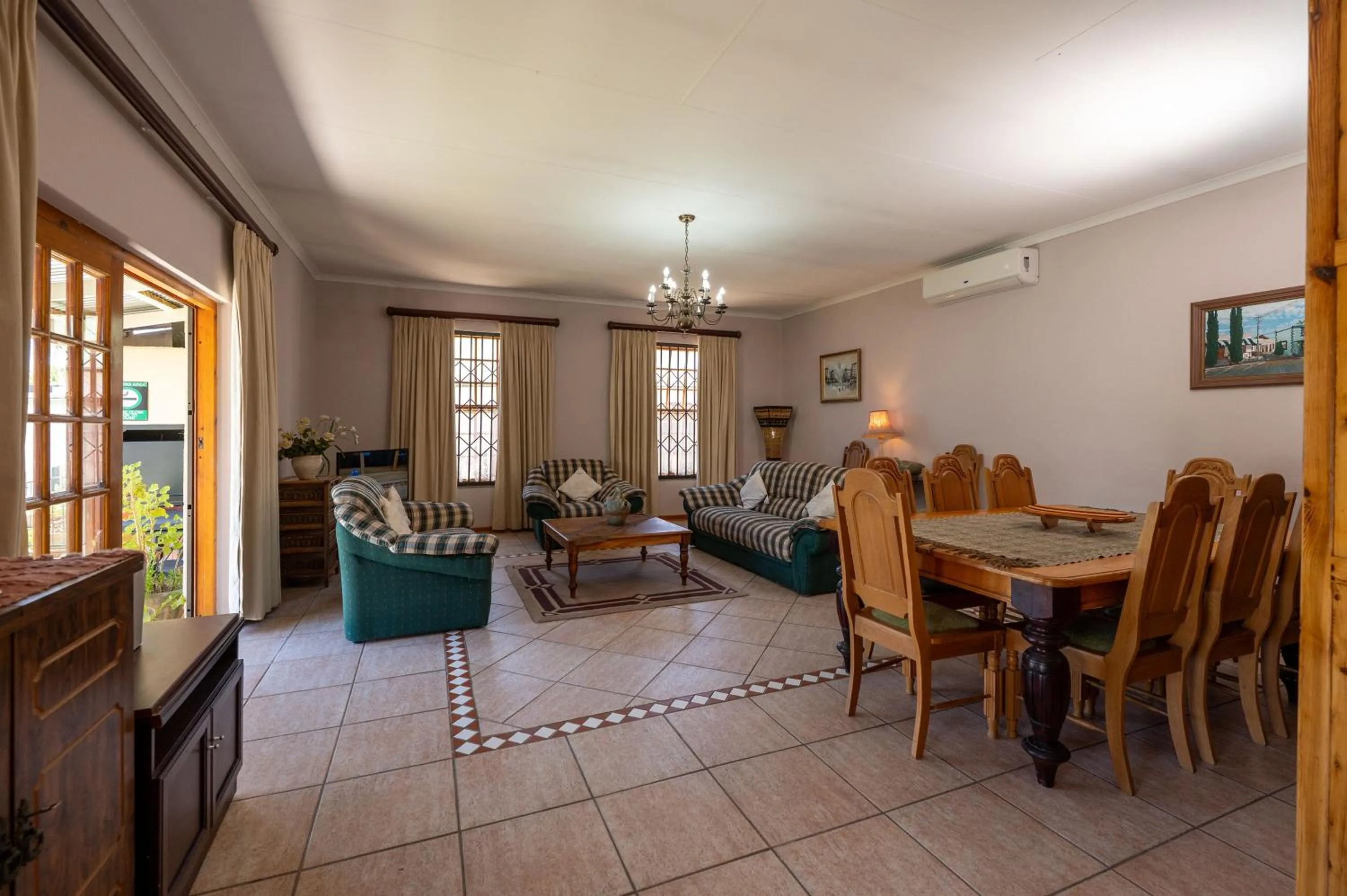 Living room in Toverberg Guest Houses