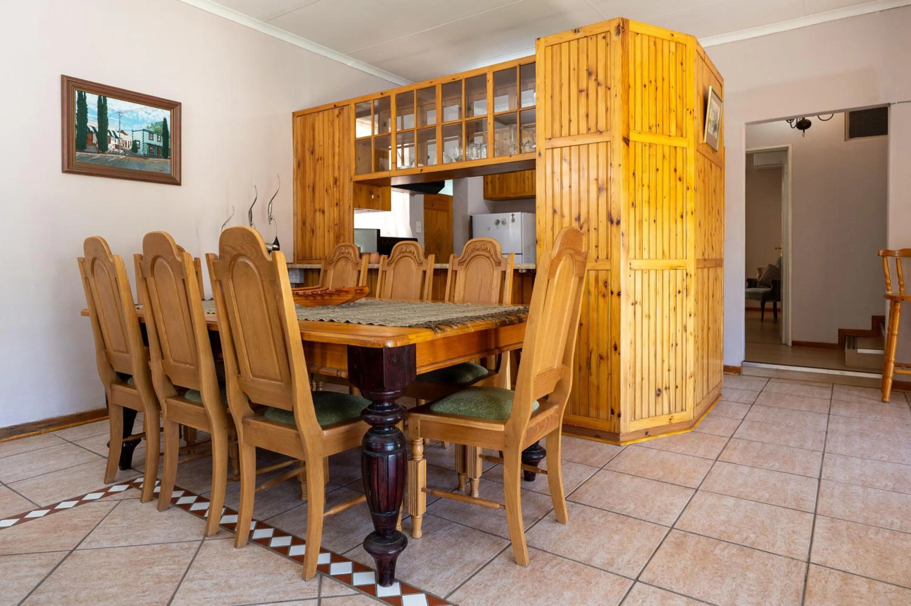 Dining area in Toverberg Guest Houses