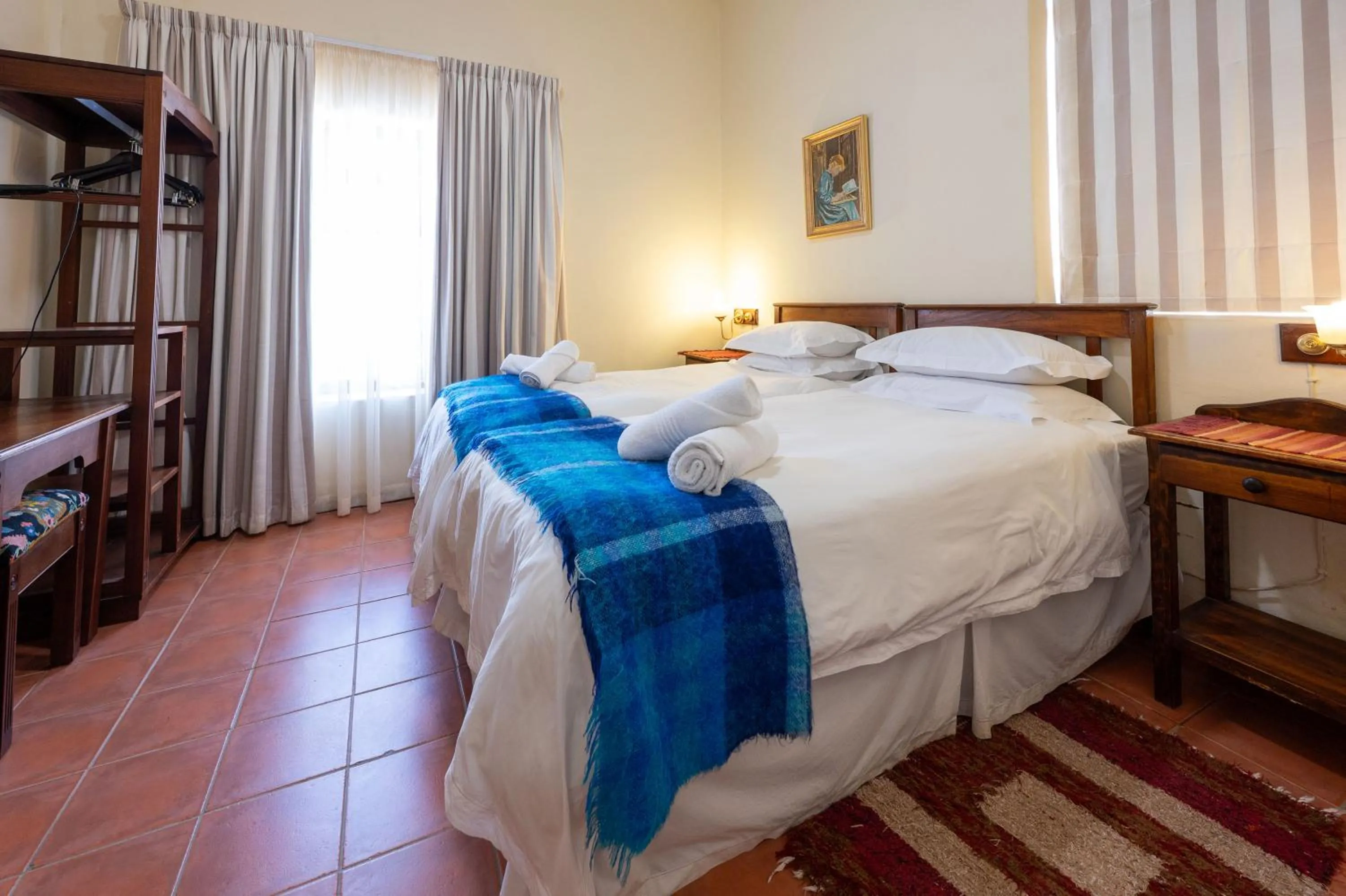 Bed in Toverberg Guest Houses
