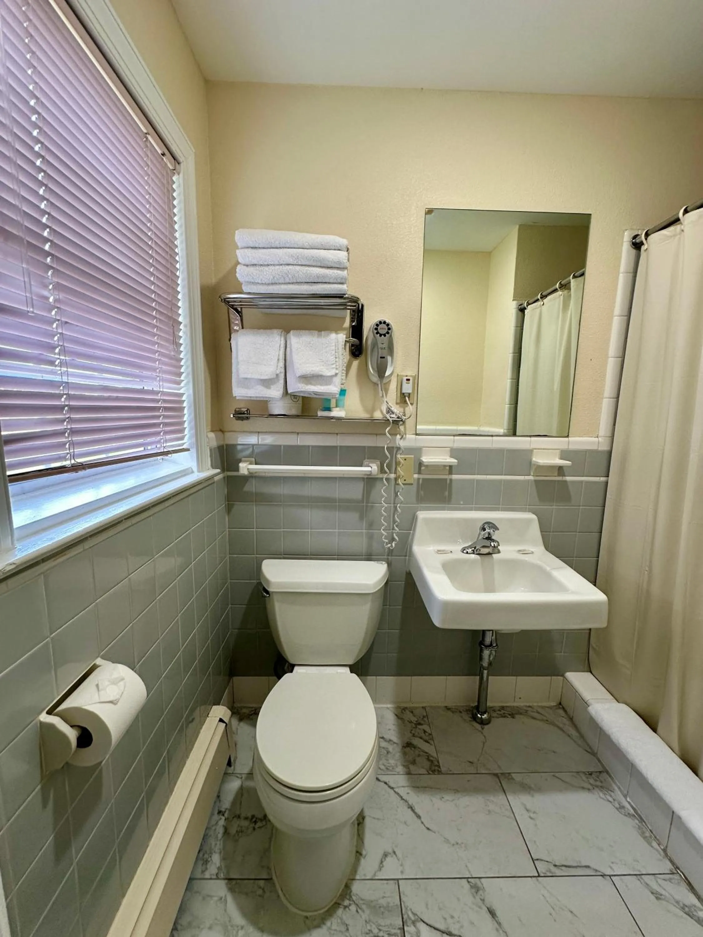 Toilet in Sea Girt Lodge