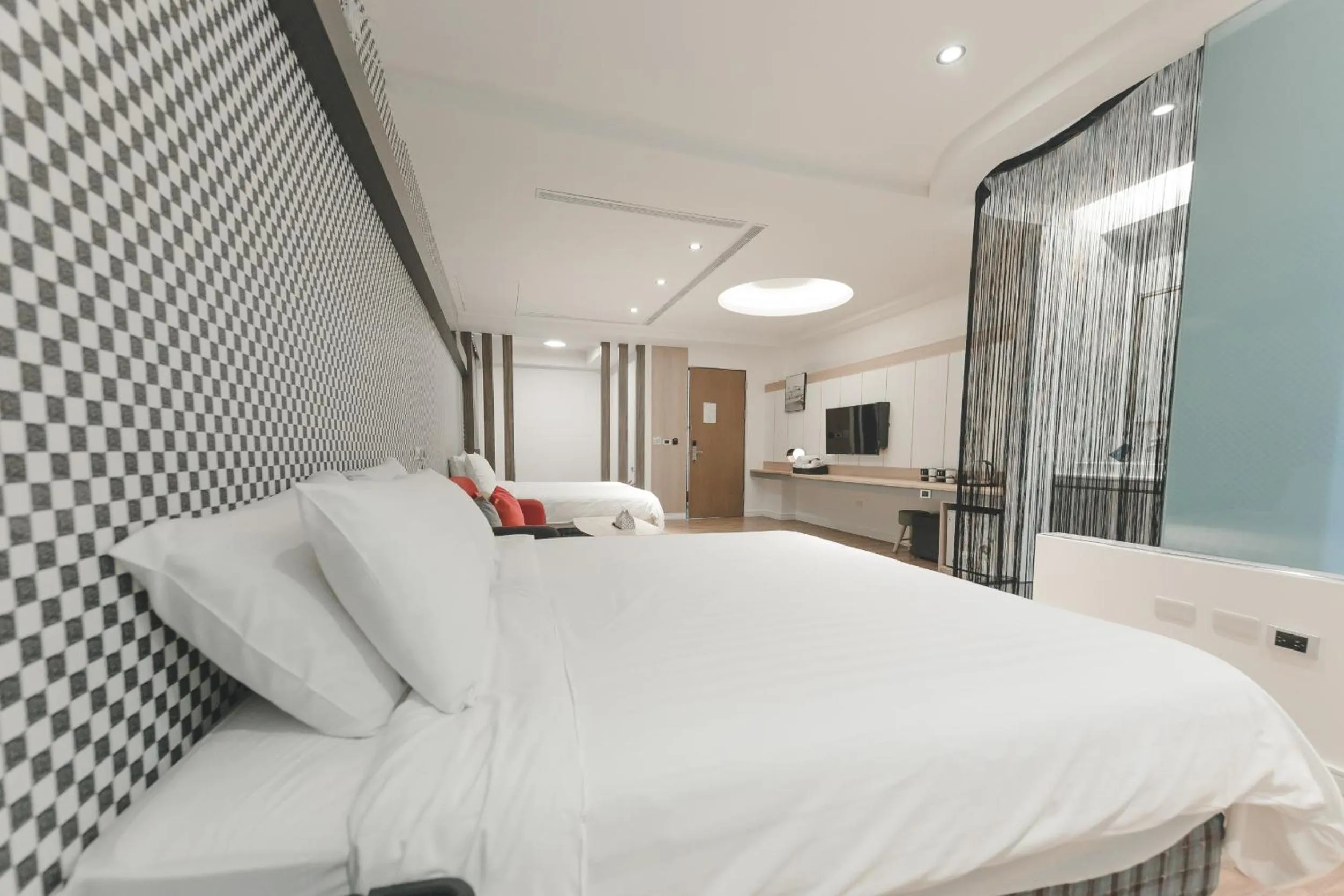 Bed in Sunshine Palm B&B