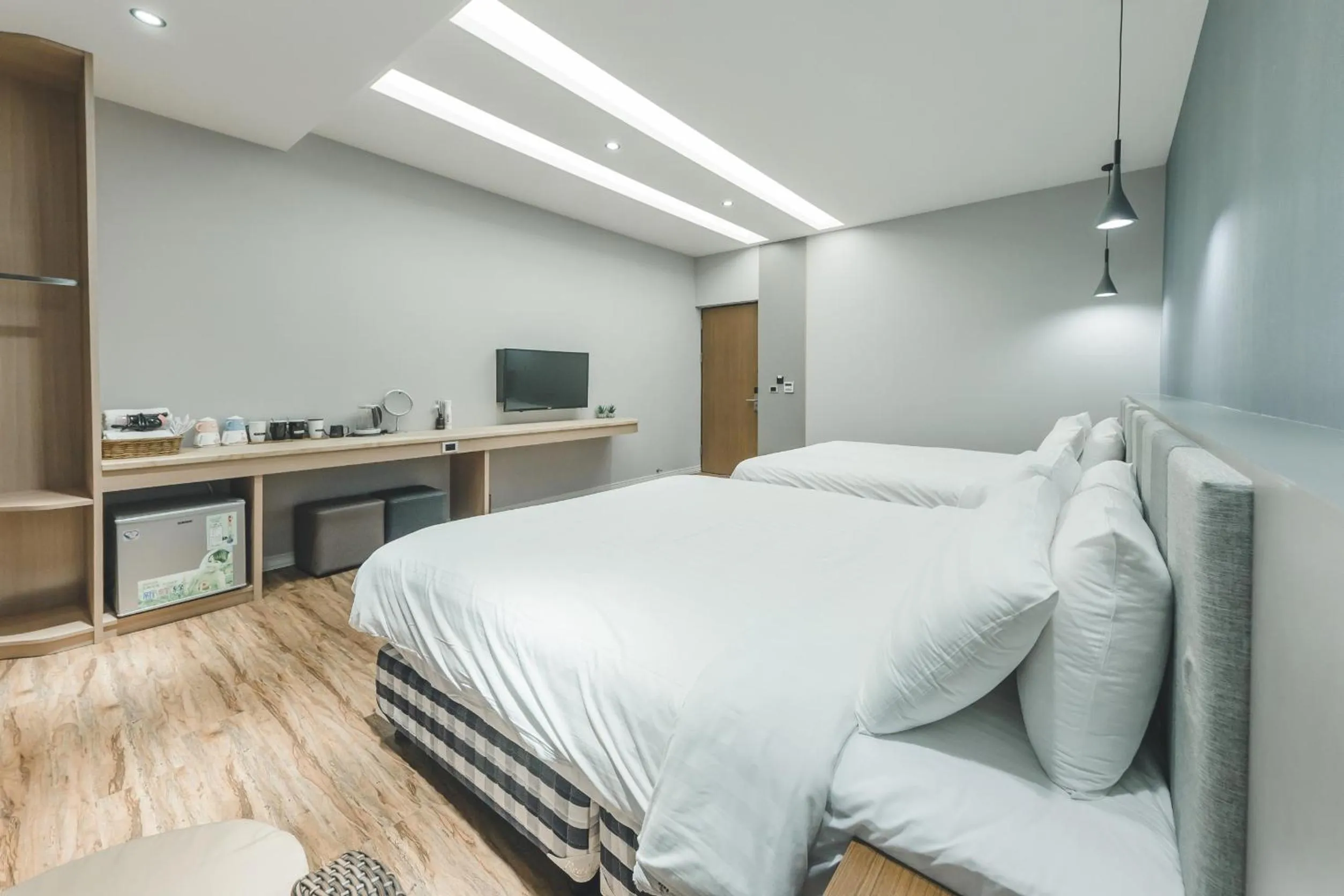 Bed in Sunshine Palm B&B