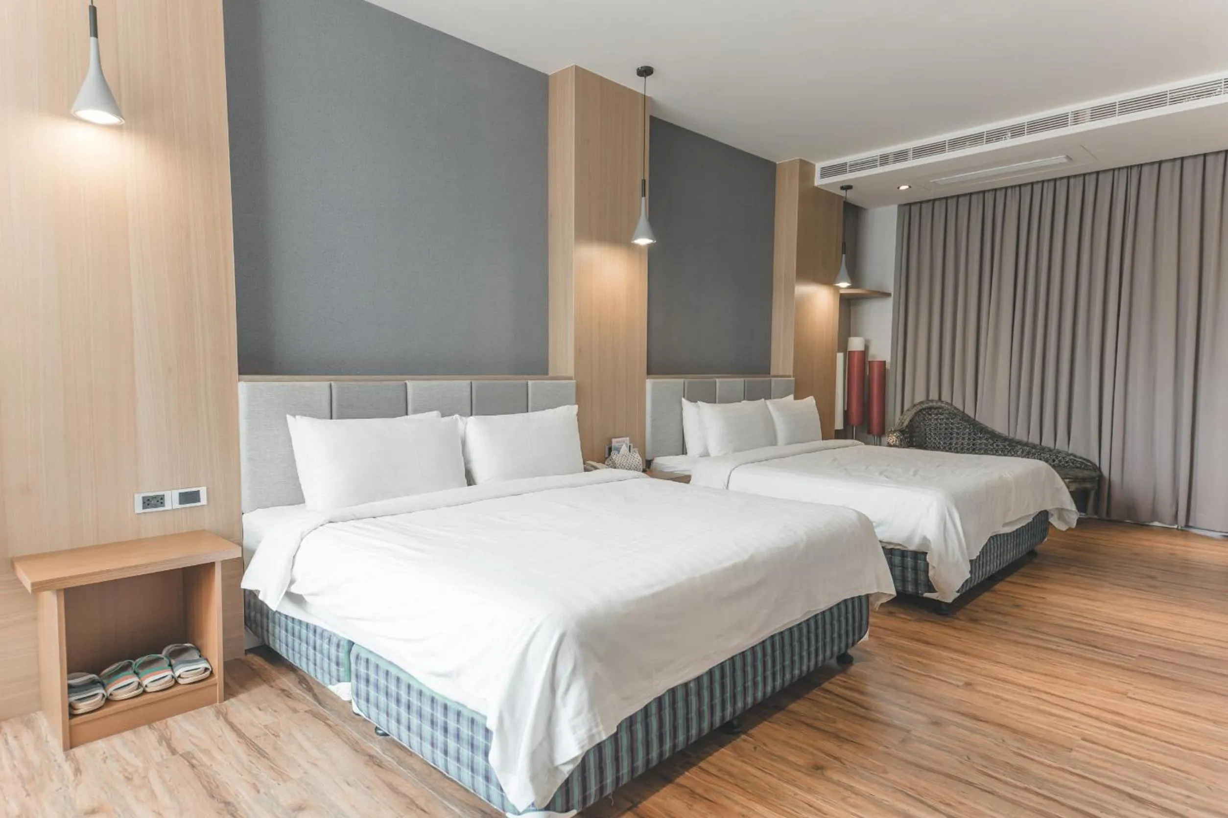 Bed in Sunshine Palm B&B