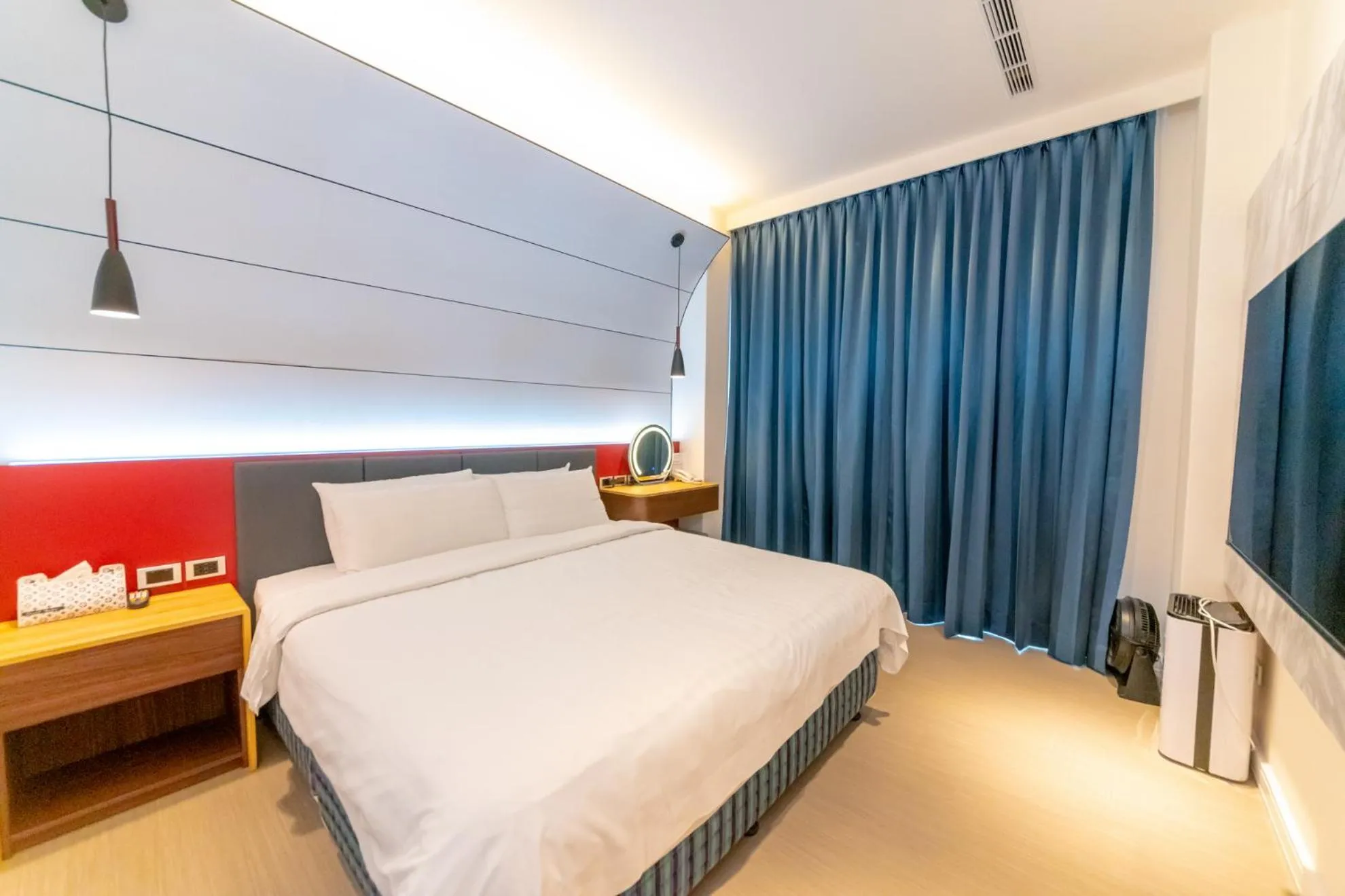 Bed in Sunshine Palm B&B