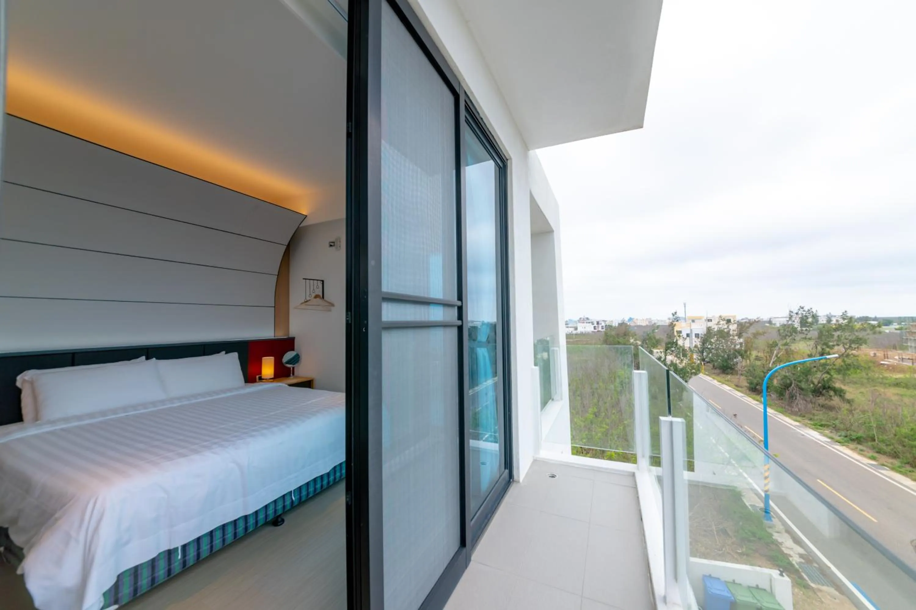 Bed in Sunshine Palm B&B