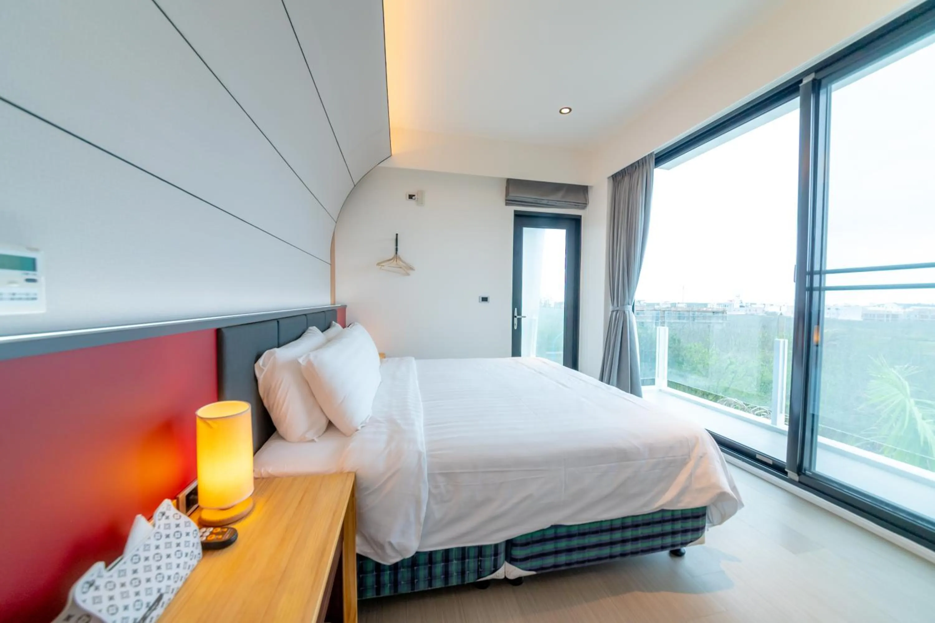 Bed in Sunshine Palm B&B