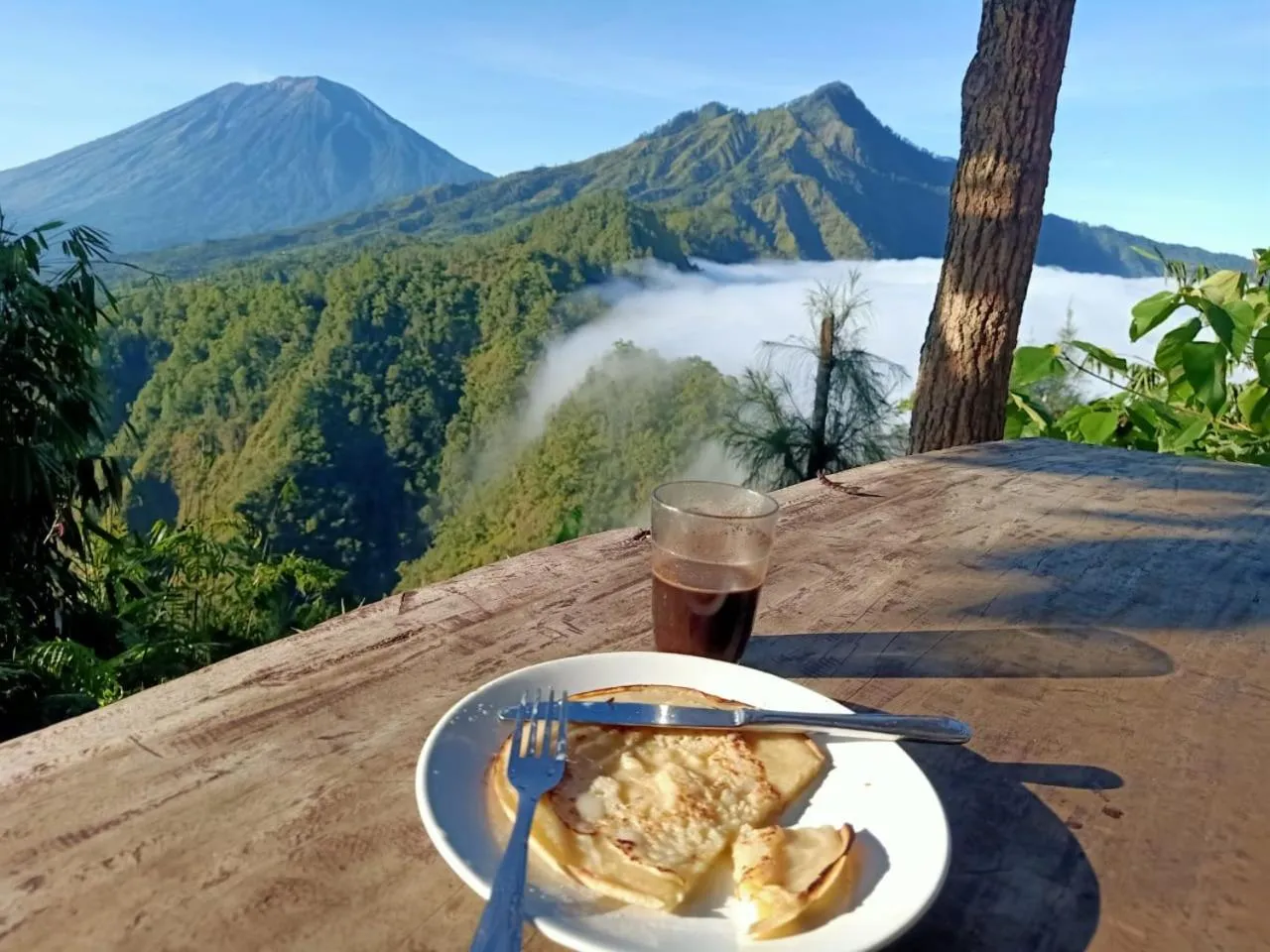 Breakfast in Bali Sunrise Camp & Glamping