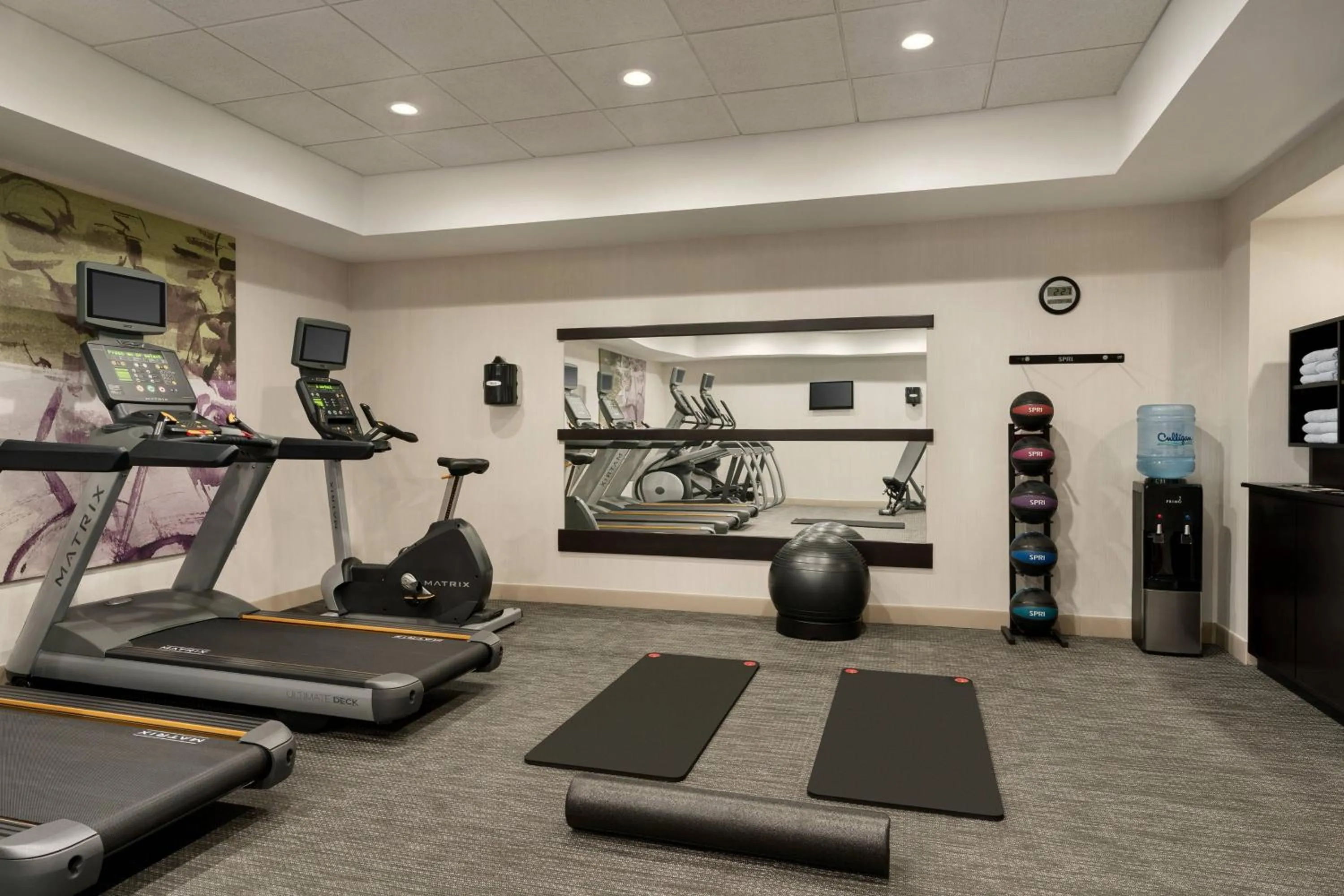 Fitness centre/facilities in Courtyard Greenville