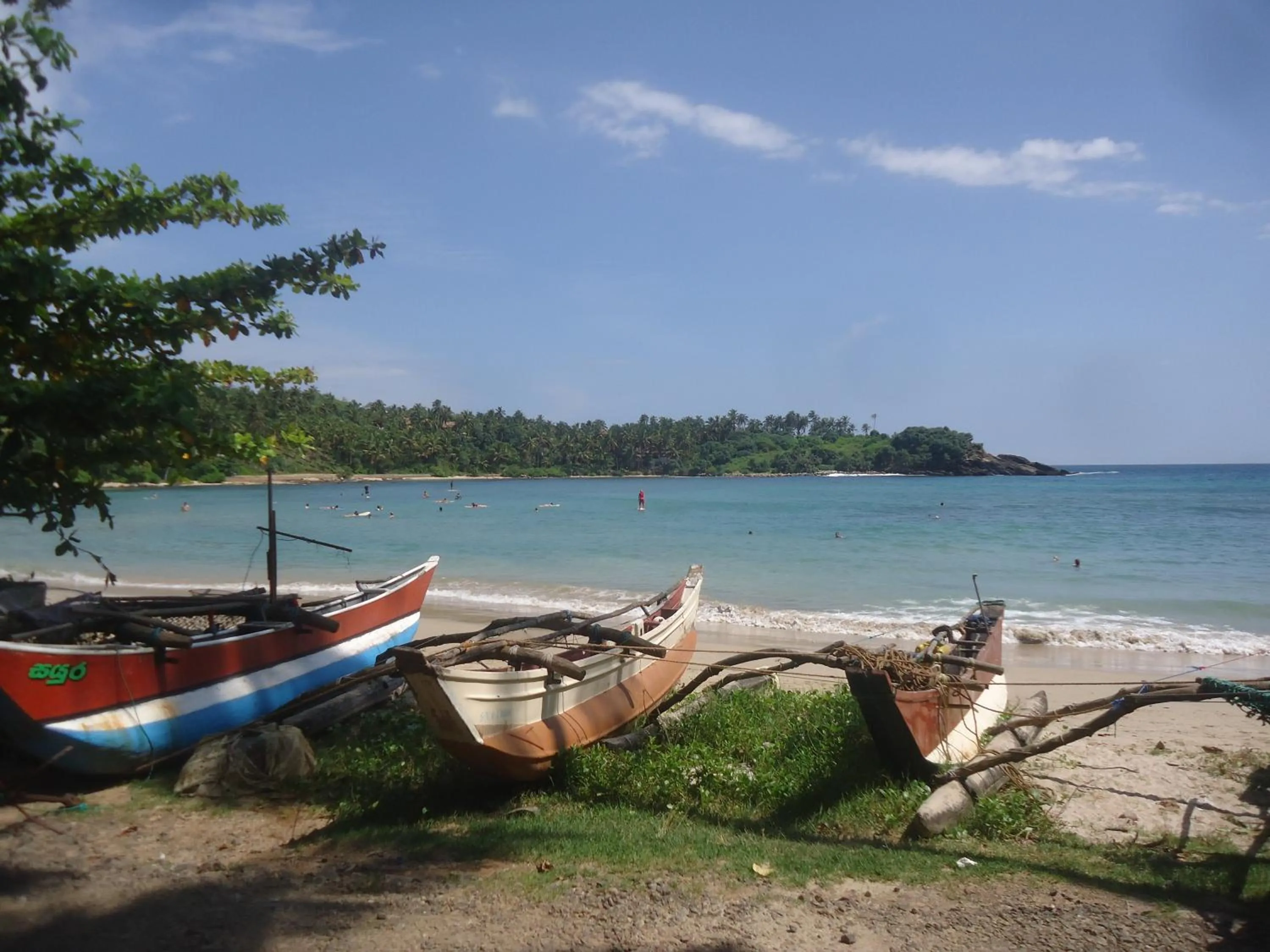 Beach in Sea Port Hiriketiya
