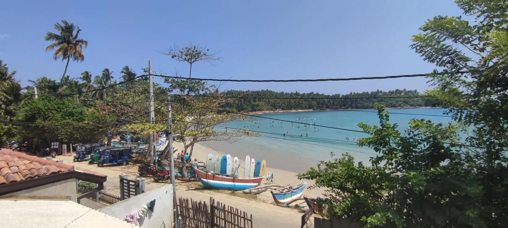 Sea view in Sea Port Hiriketiya