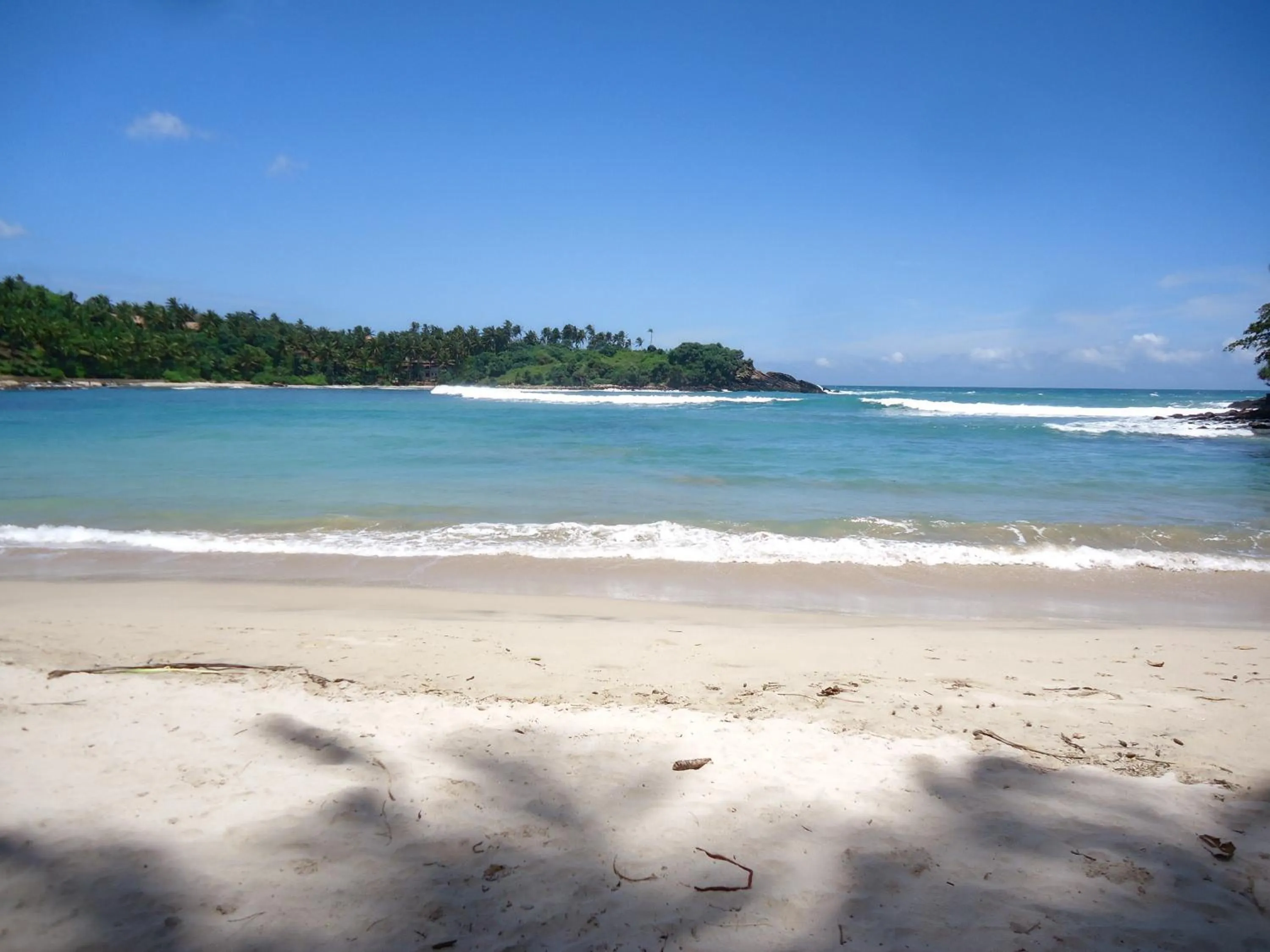 Beach in Sea Port Hiriketiya