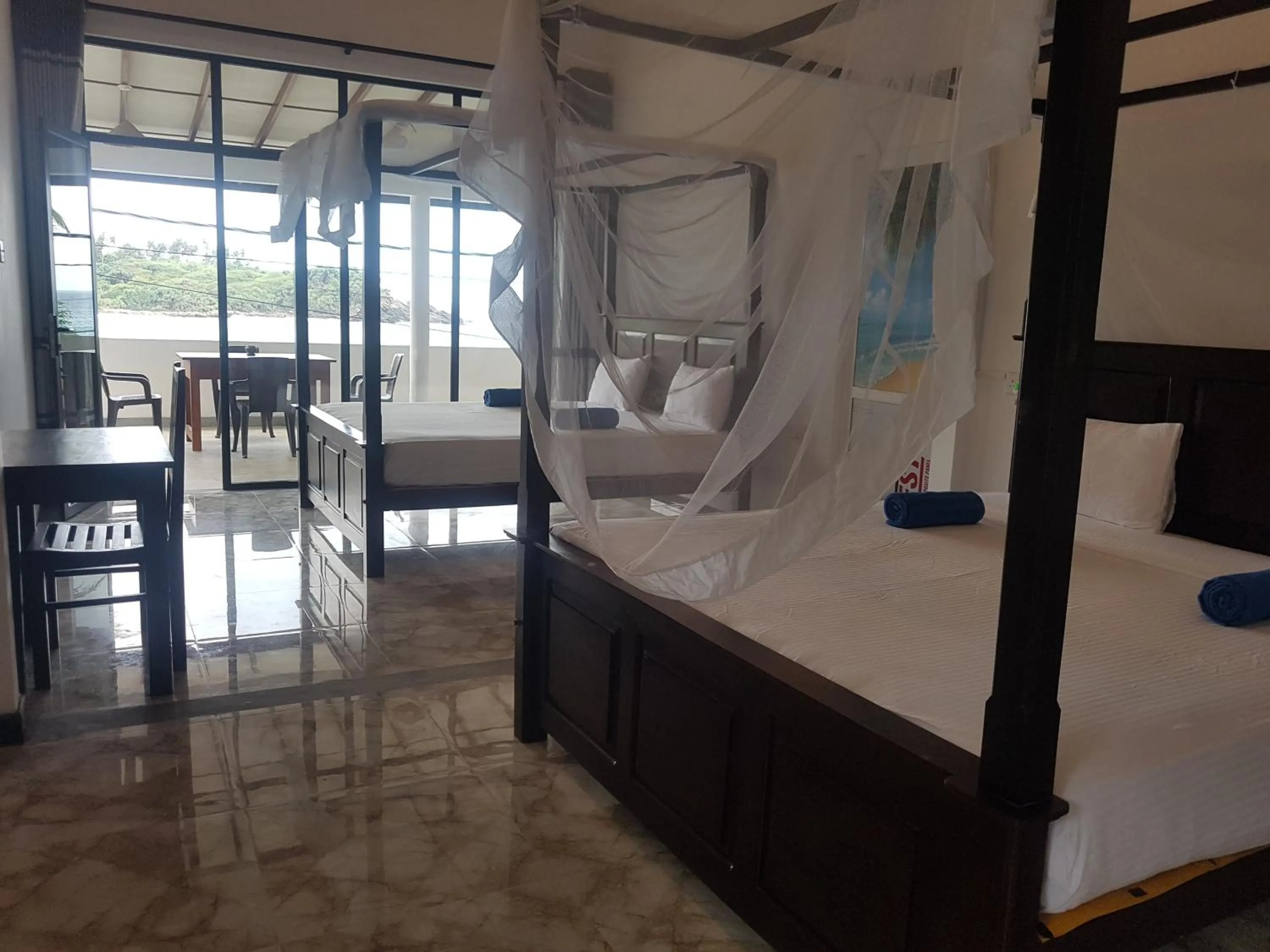 Bed in Sea Port Hiriketiya