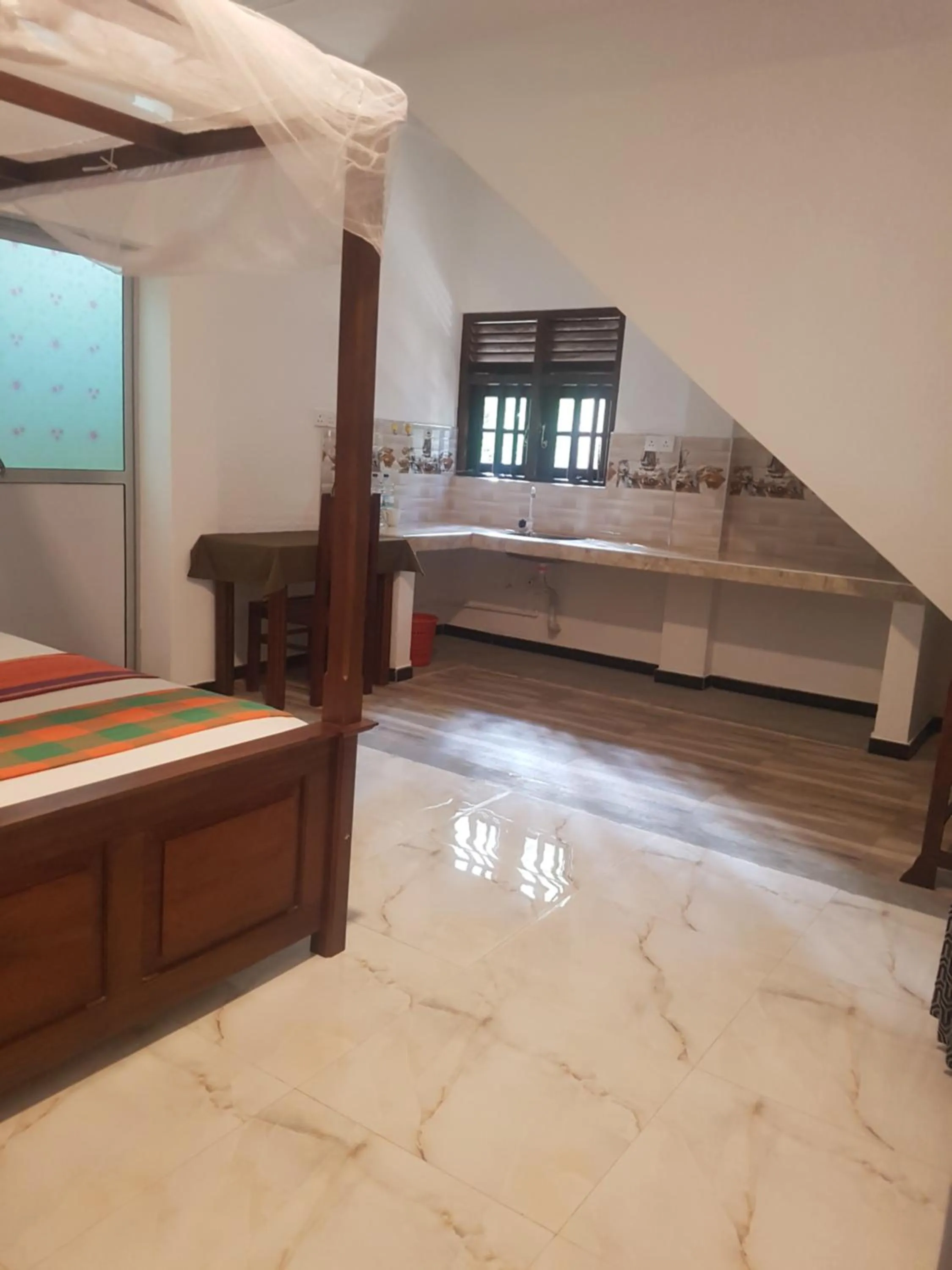 Bed in Sea Port Hiriketiya