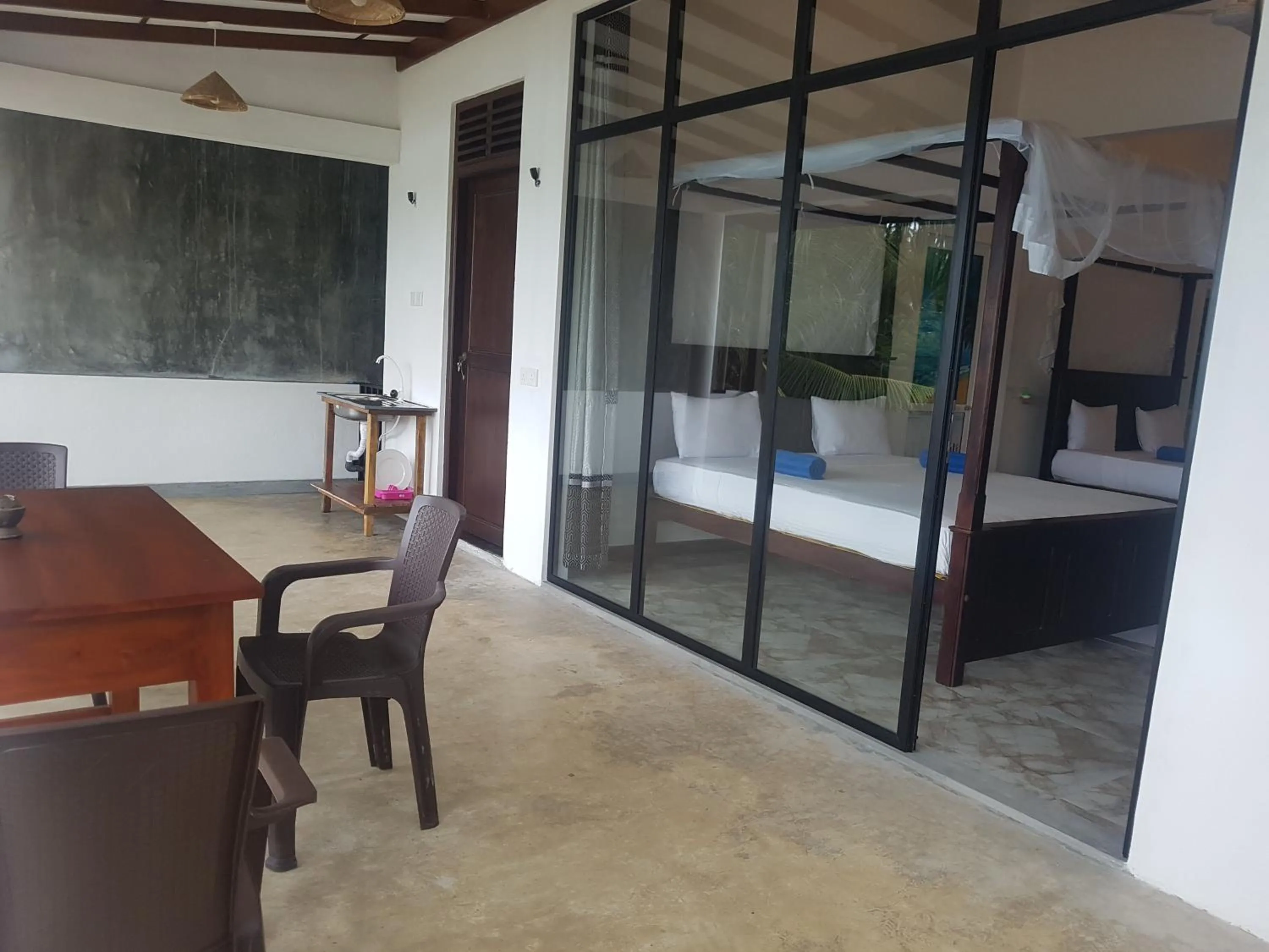 Bed in Sea Port Hiriketiya