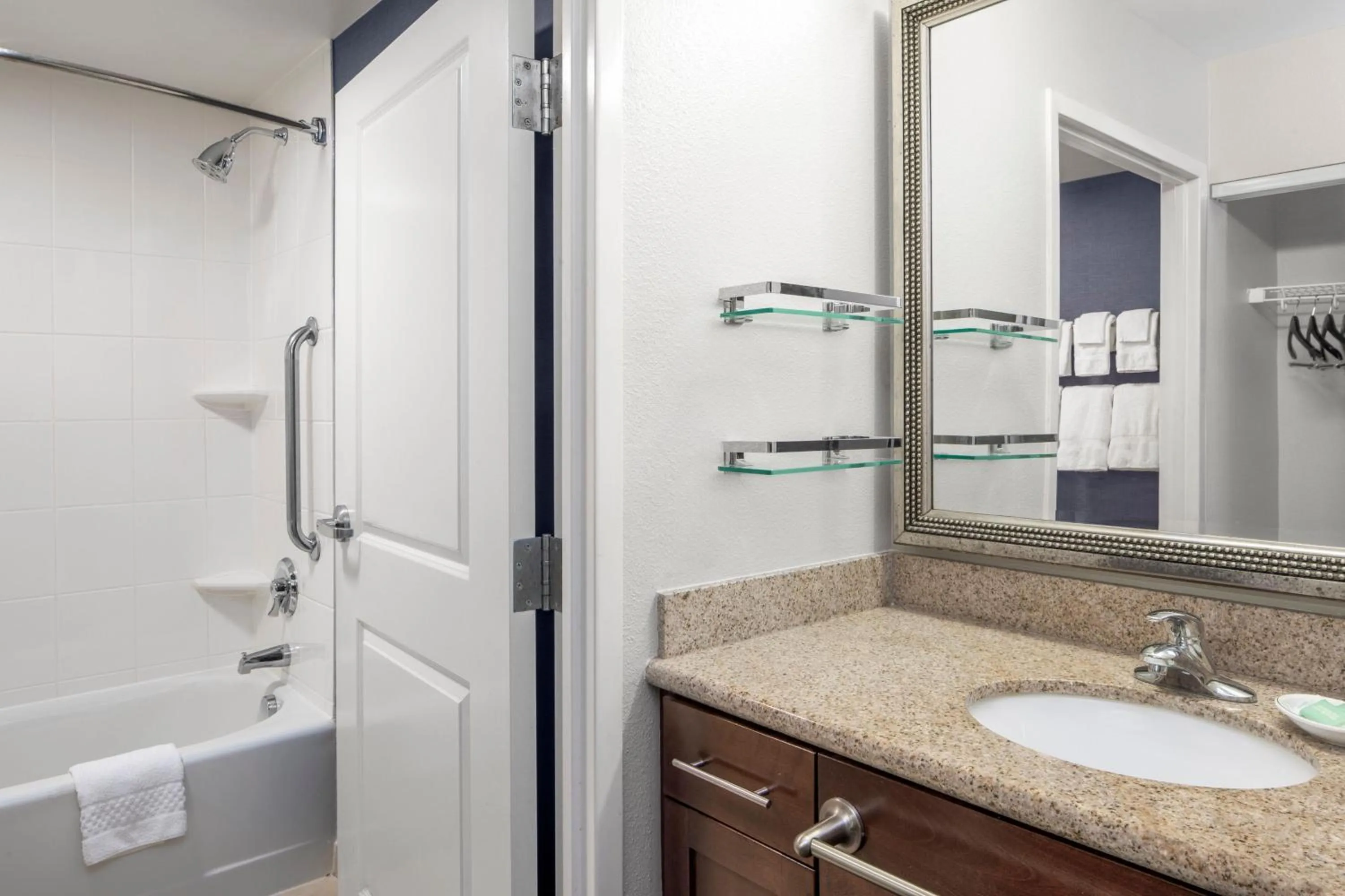 Bathroom in Residence Inn Newport News Airport
