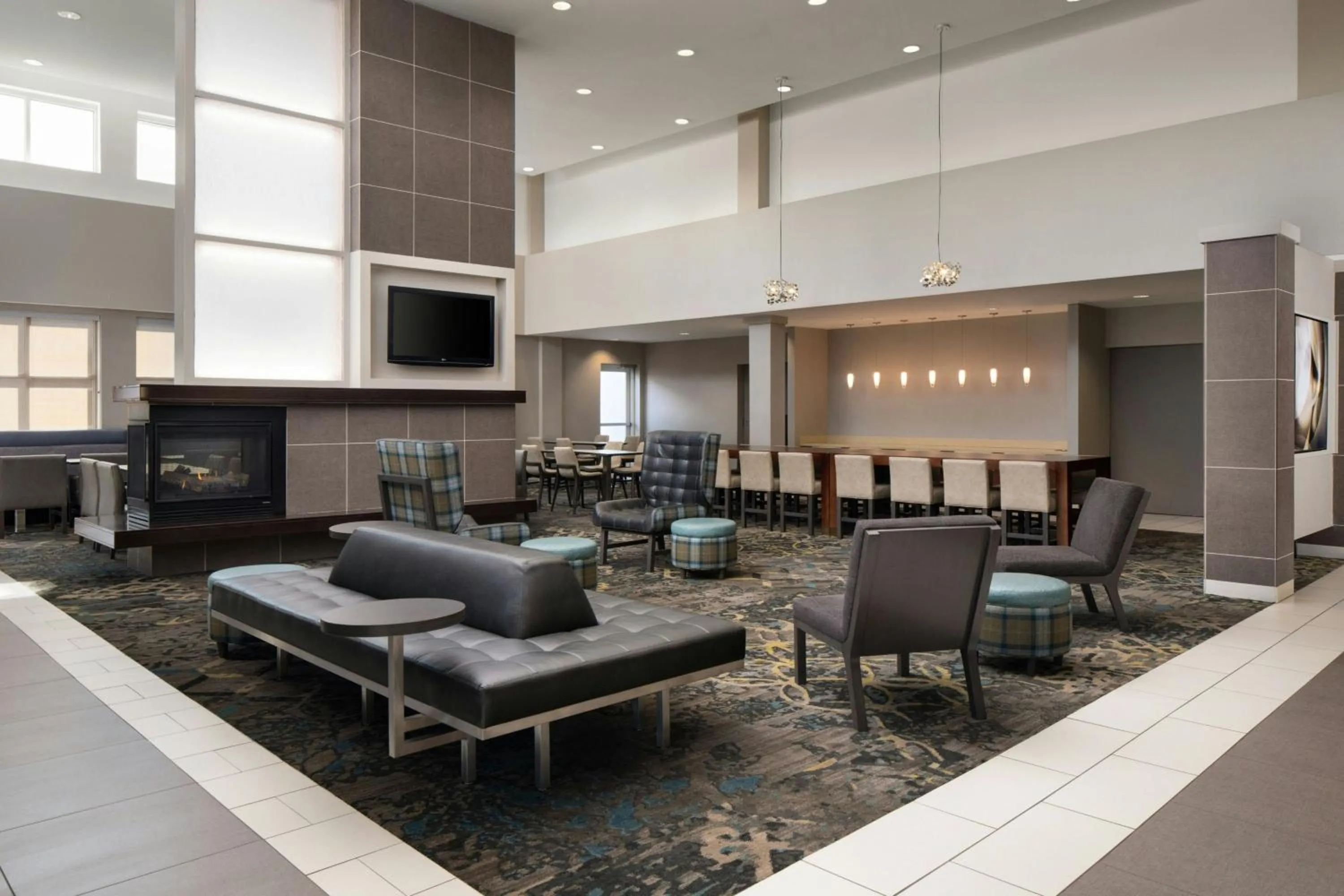 Lobby or reception in Residence Inn Newport News Airport