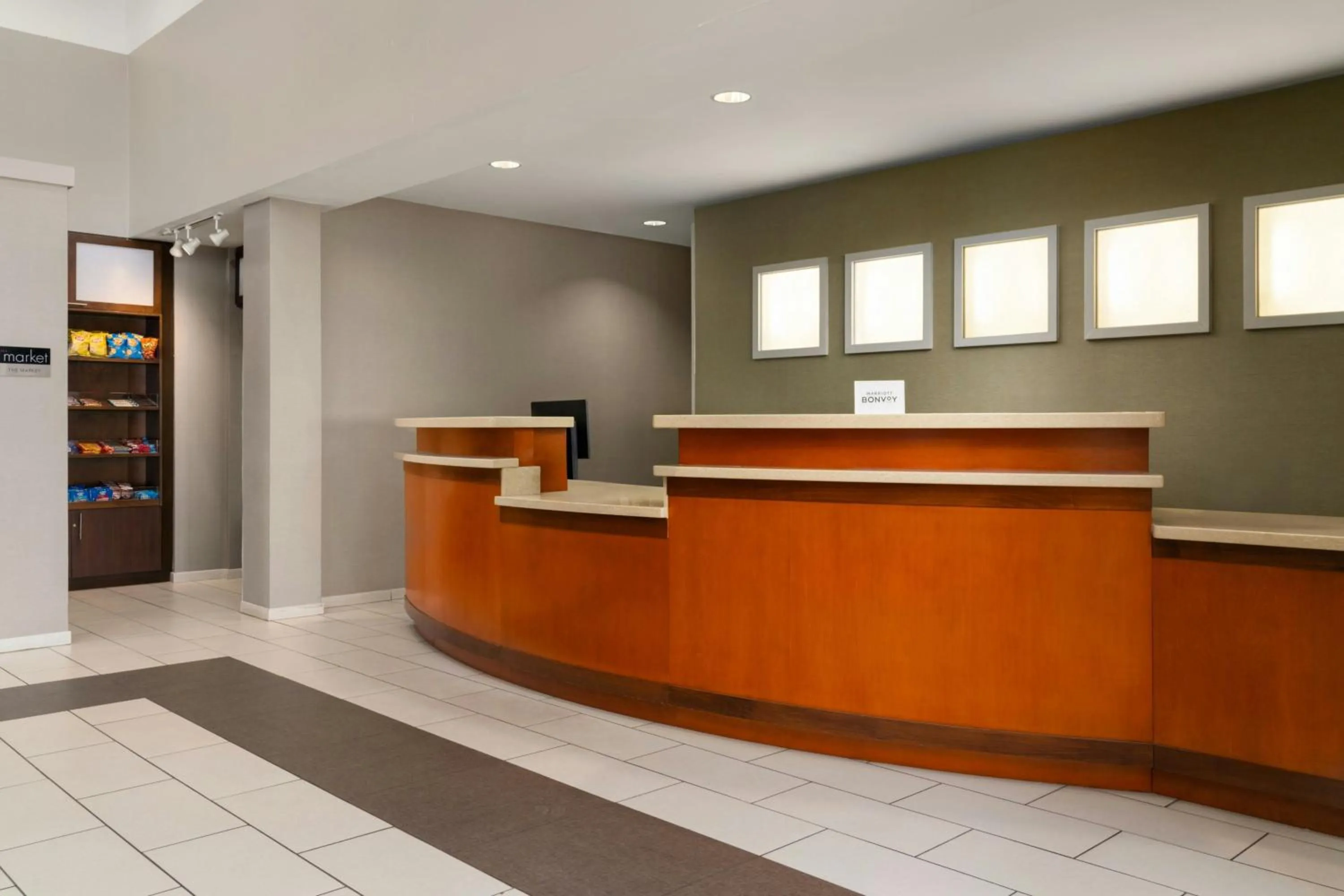 Lobby or reception in Residence Inn Newport News Airport