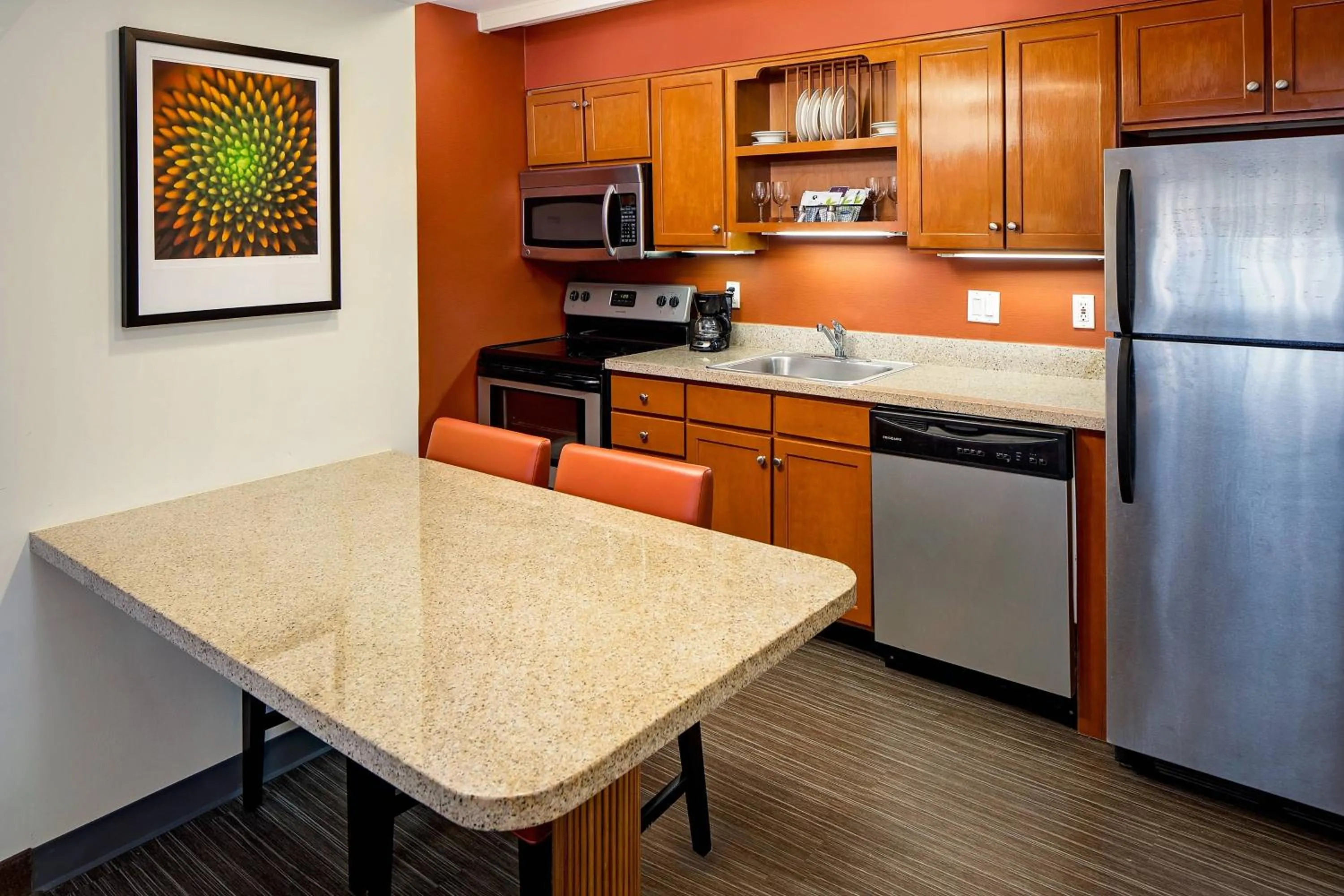 Kitchen or kitchenette in Residence Inn Cherry Hill Philadelphia