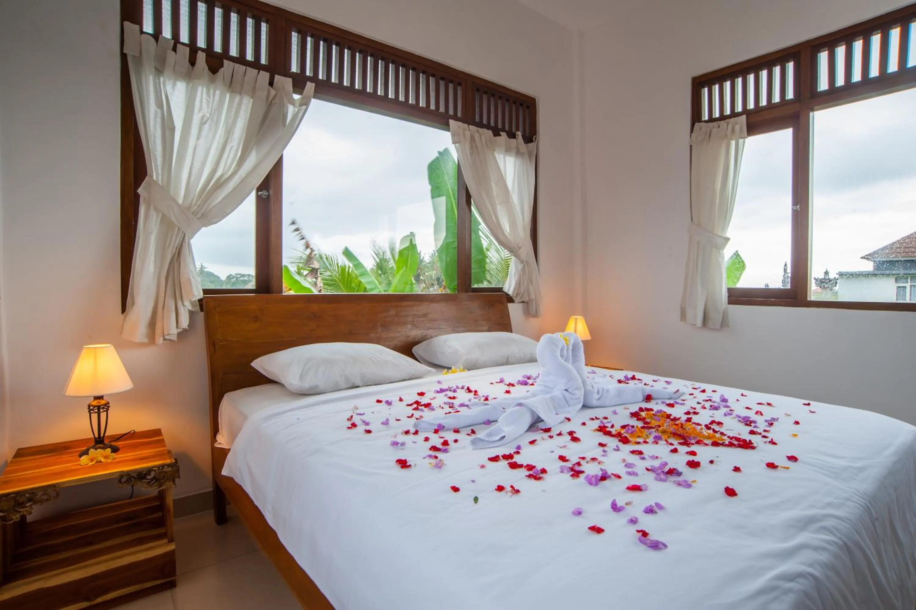 Bedroom, Bed in Villa Two Islands