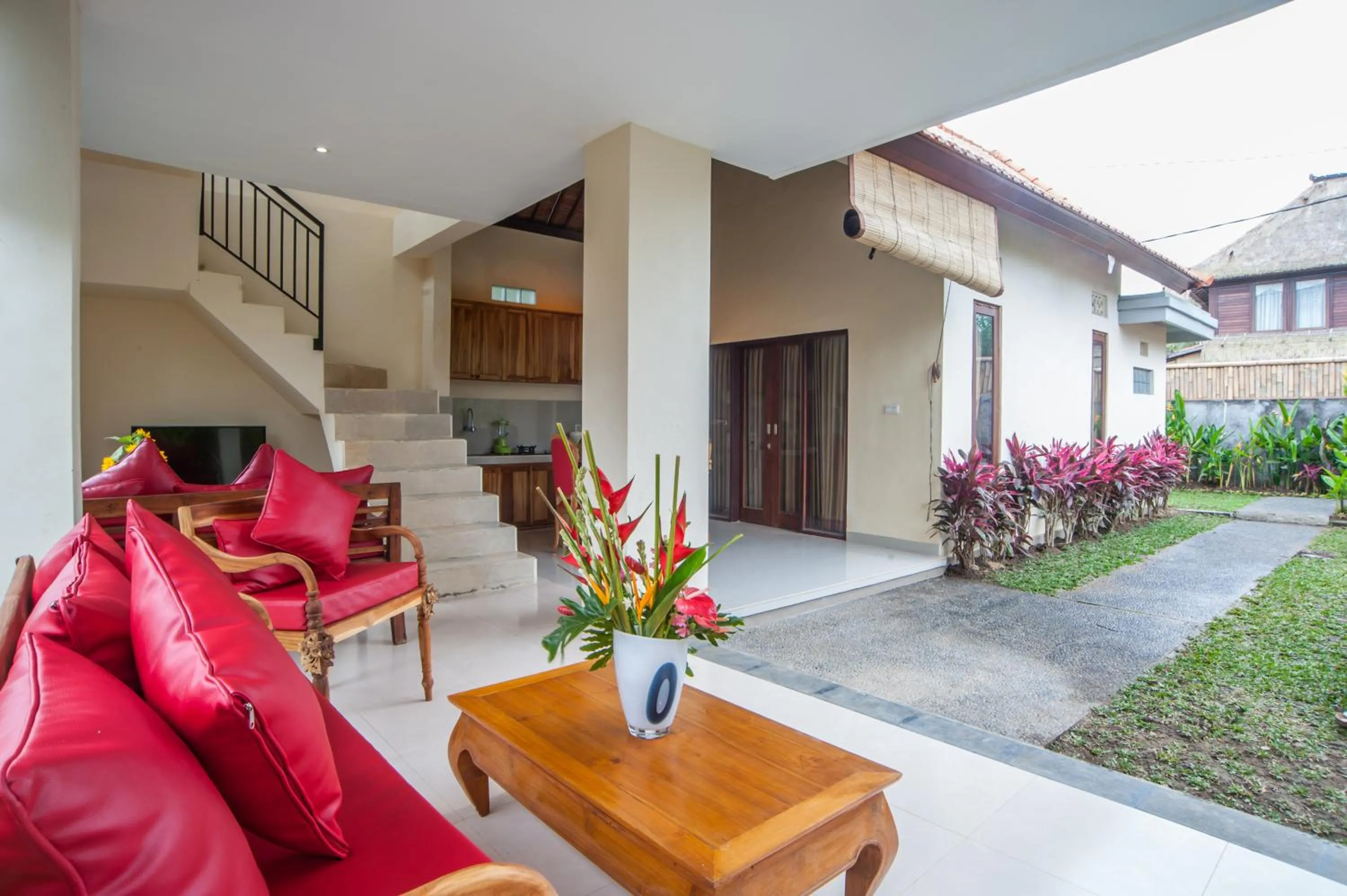 Living room in Villa Two Islands