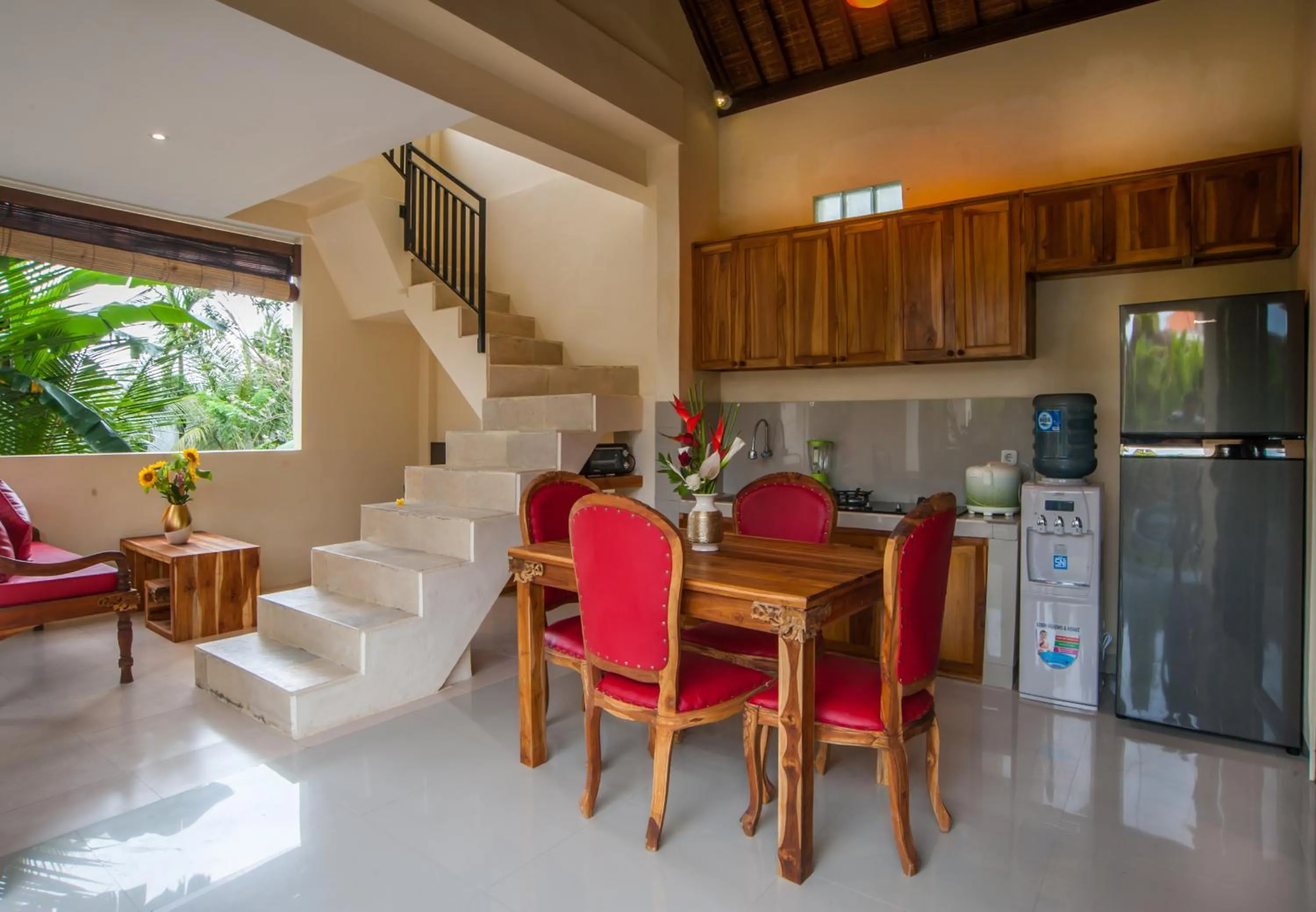 Dining area in Villa Two Islands