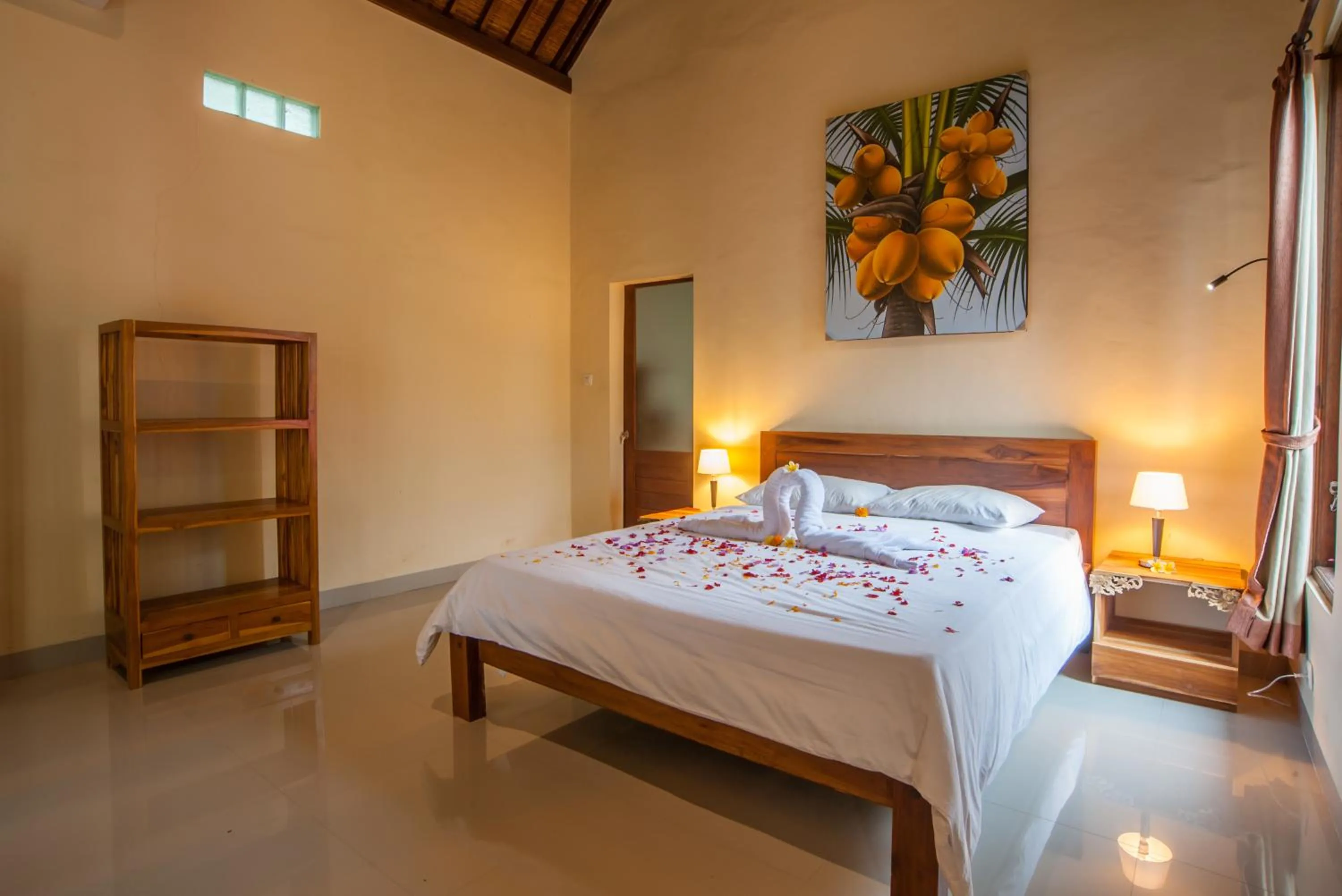 Bedroom, Bed in Villa Two Islands