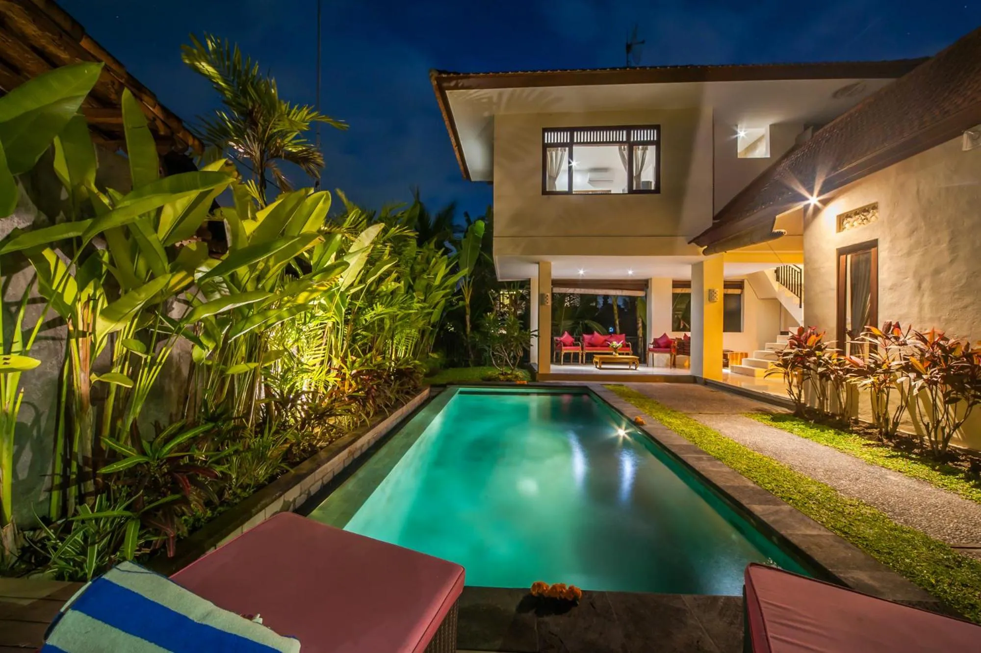 Balcony/Terrace in Villa Two Islands