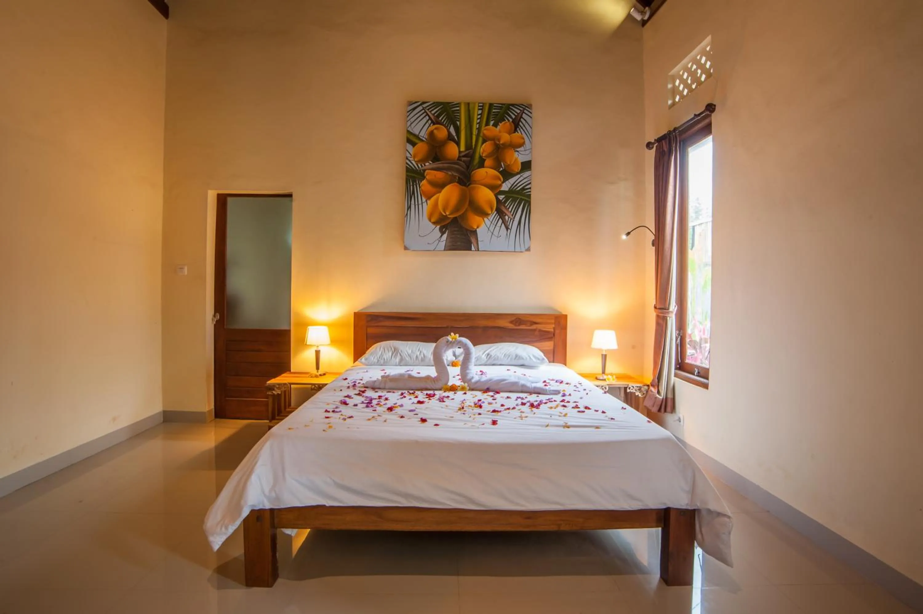 Bedroom, Bed in Villa Two Islands
