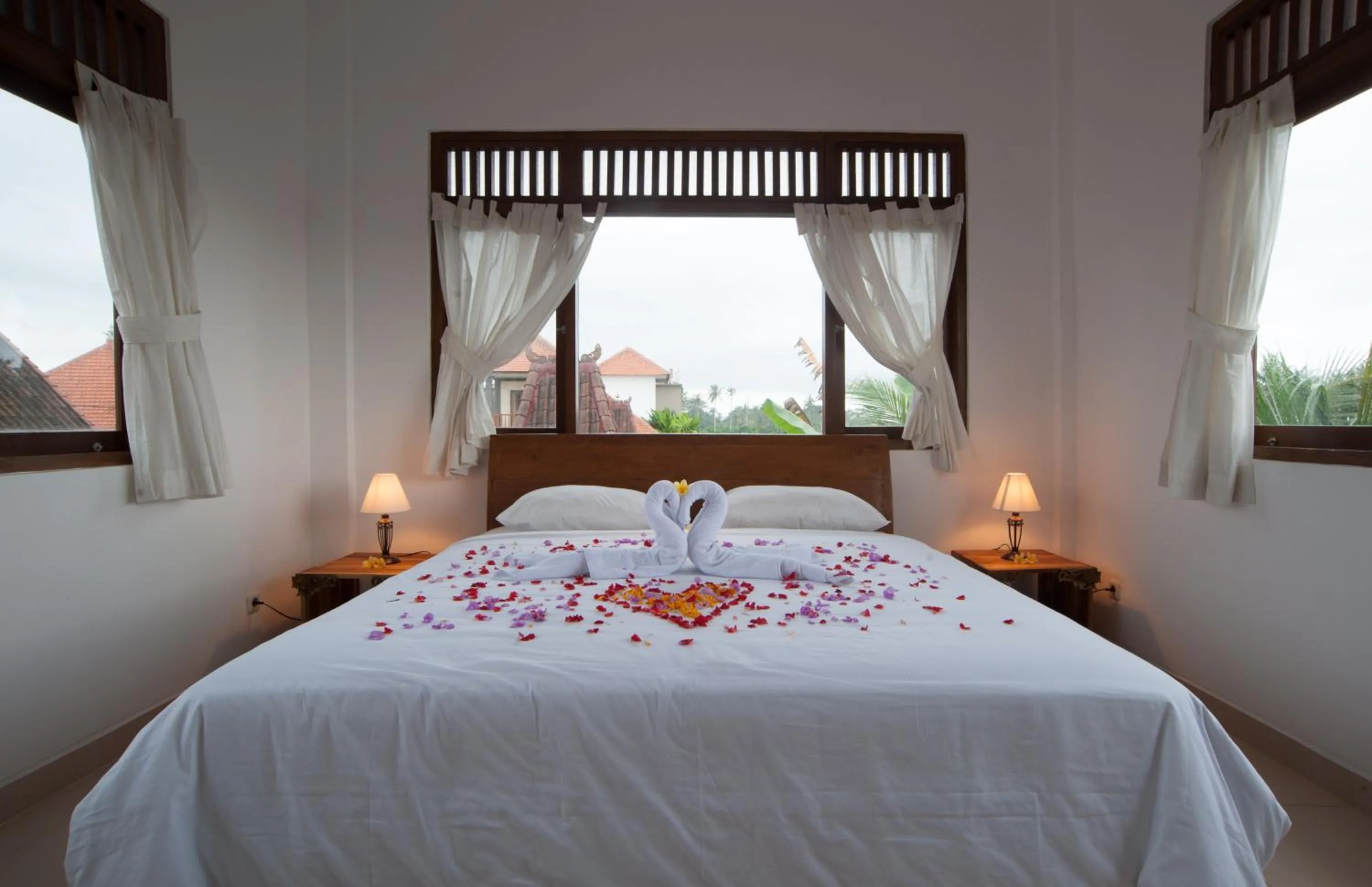 Bedroom, Bed in Villa Two Islands