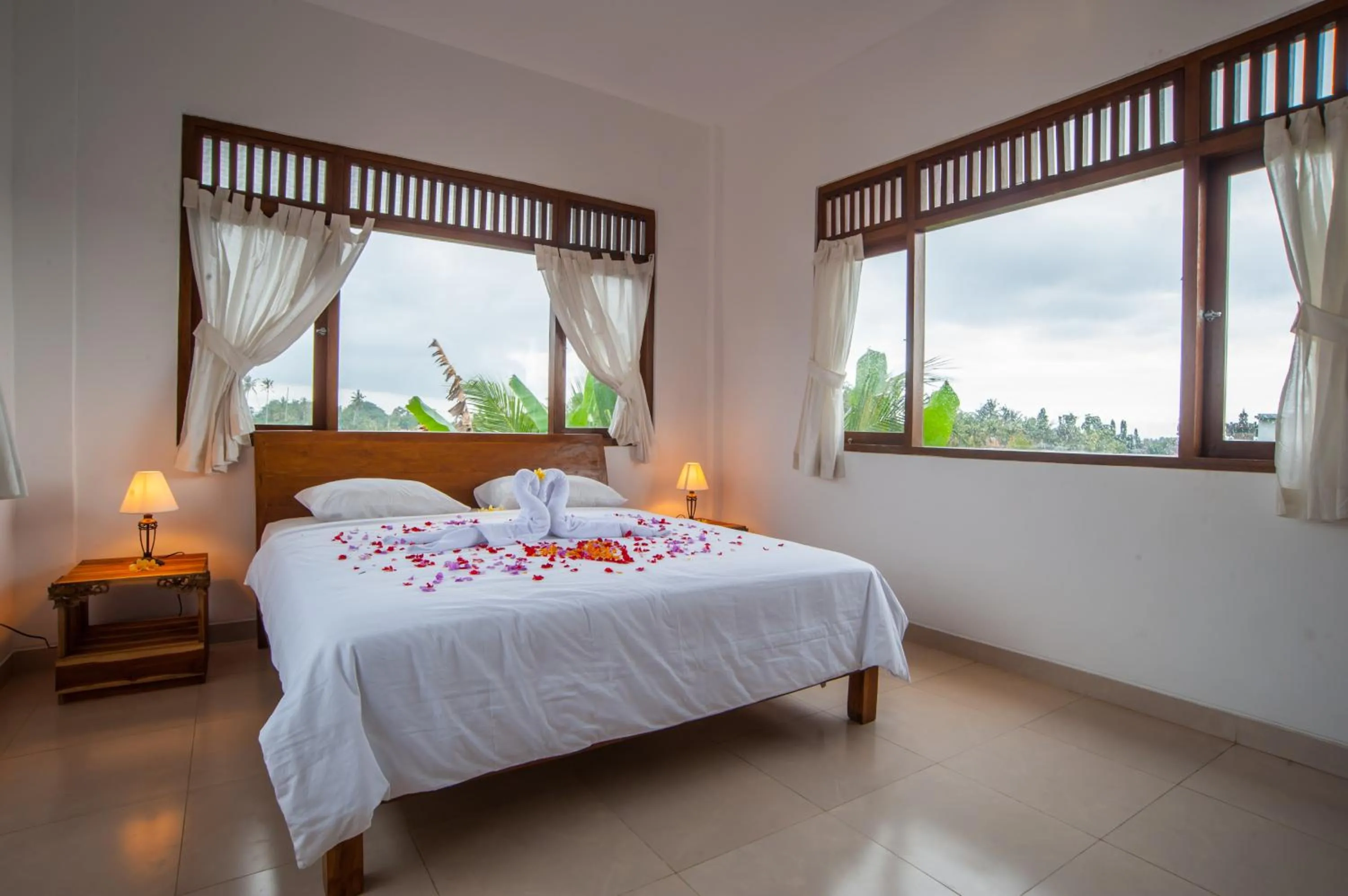 Bedroom, Bed in Villa Two Islands