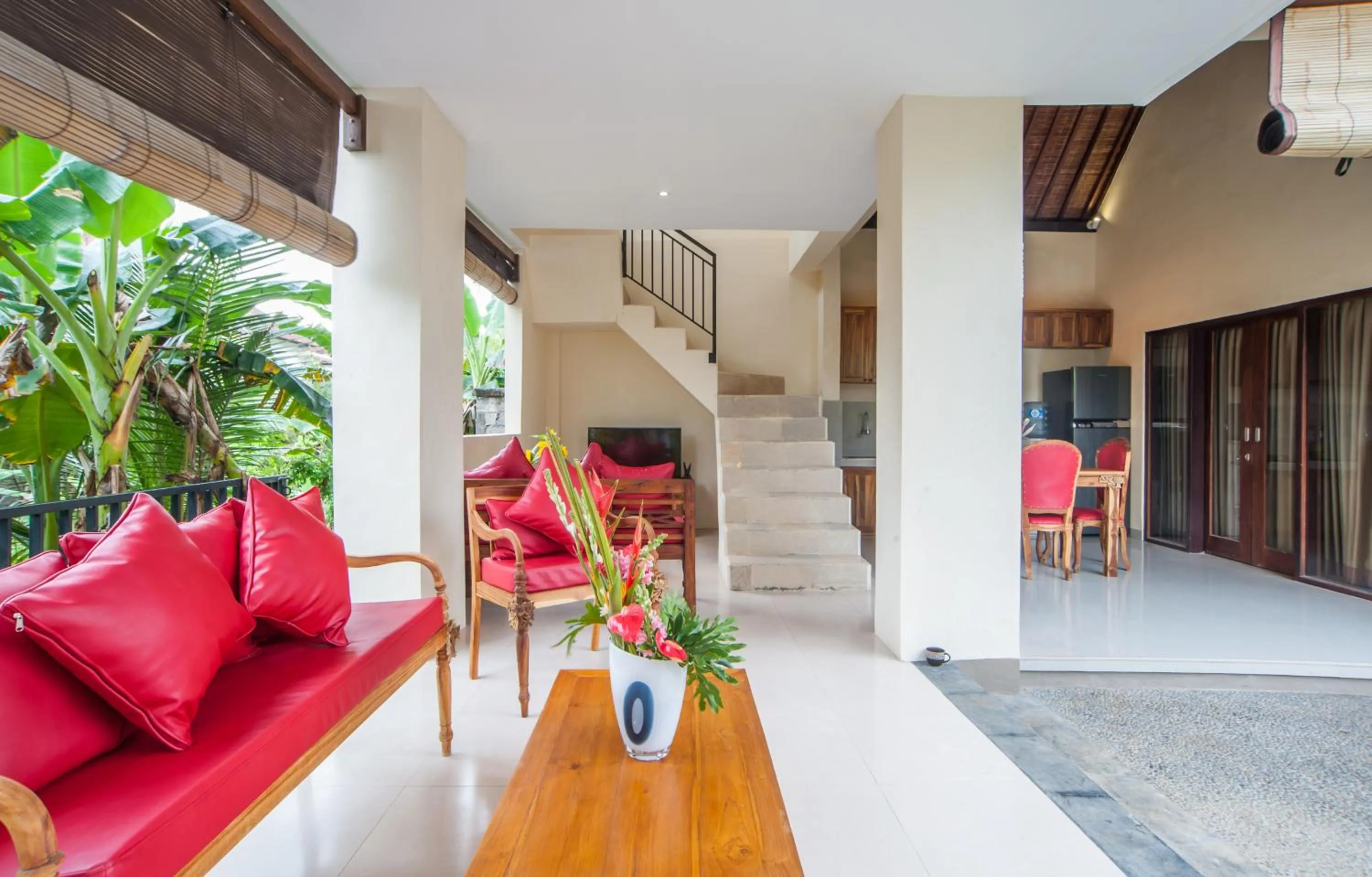 Living room in Villa Two Islands