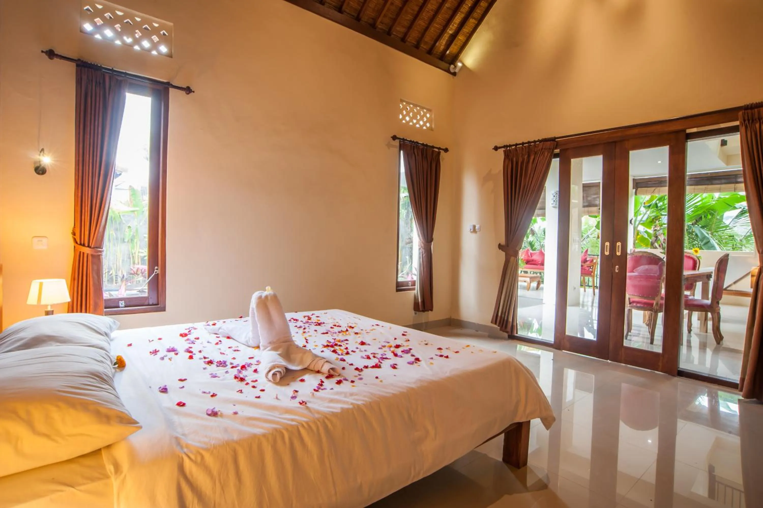 Bedroom, Bed in Villa Two Islands