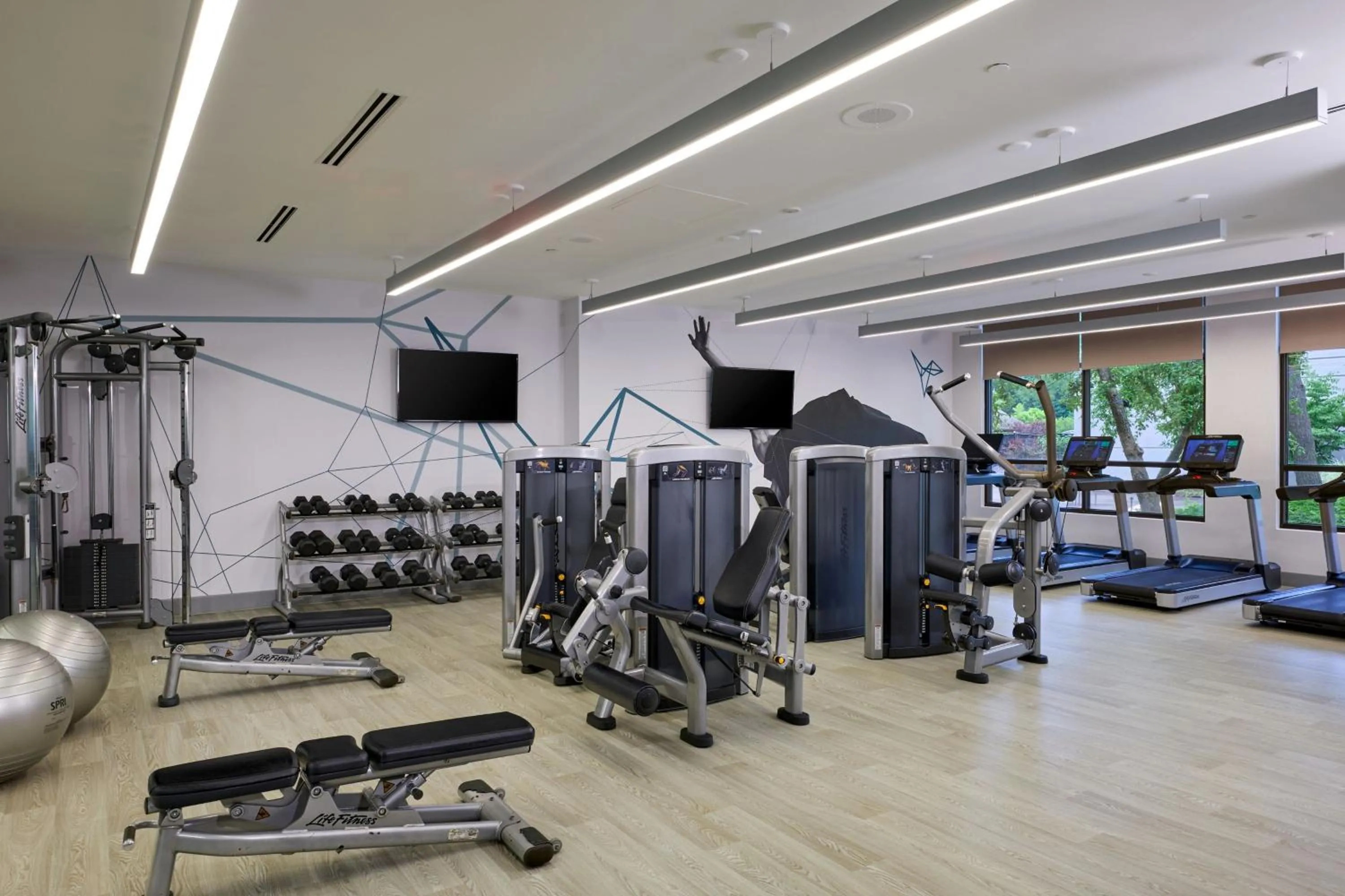 Fitness centre/facilities in Pittsburgh Airport Marriott