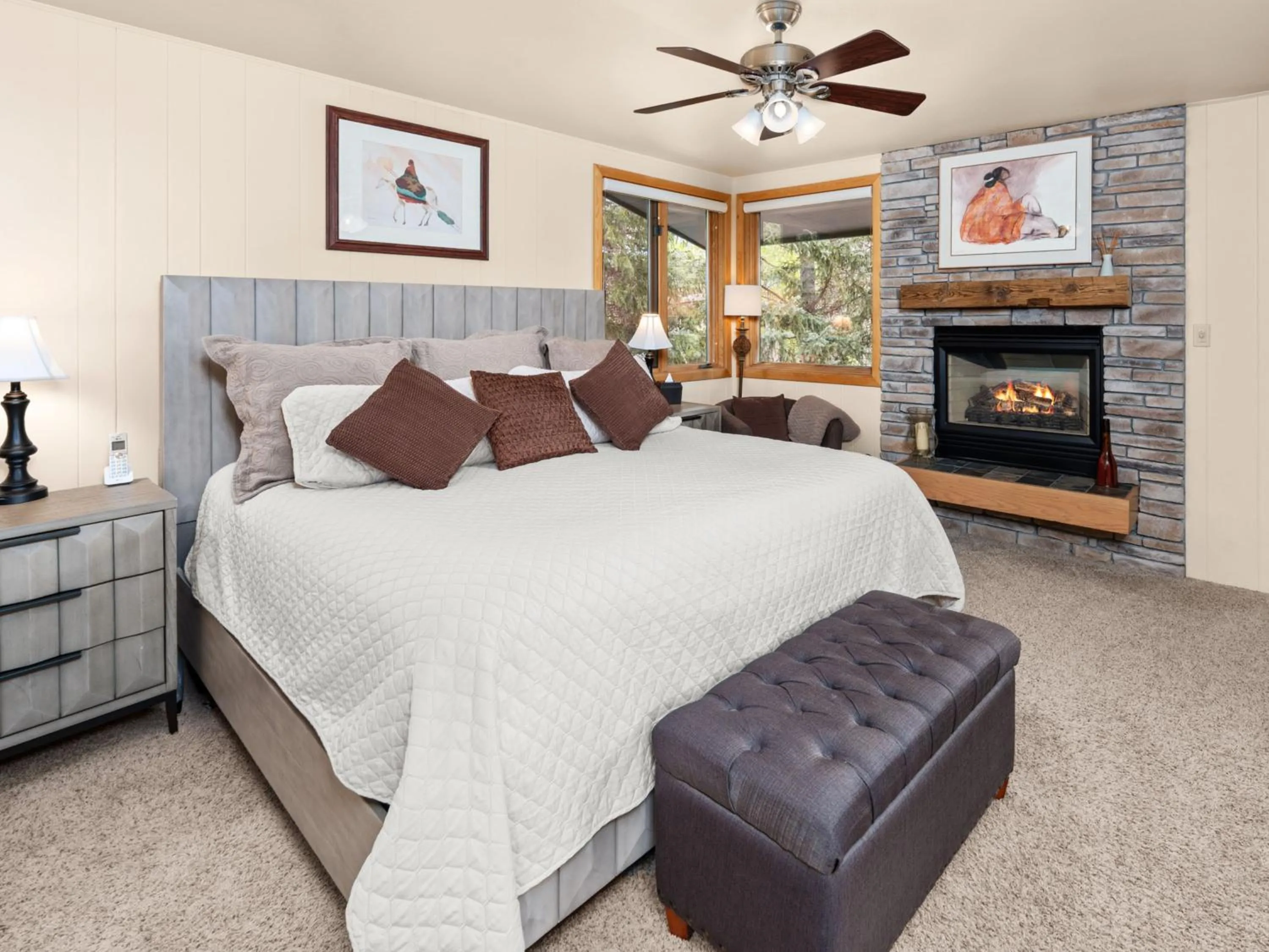Bed in Tamarack Townhomes - CoralTree Residence Collection