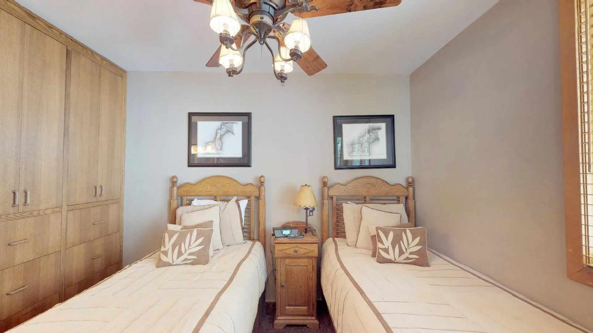 Bedroom, Bed in Tamarack Townhomes - CoralTree Residence Collection