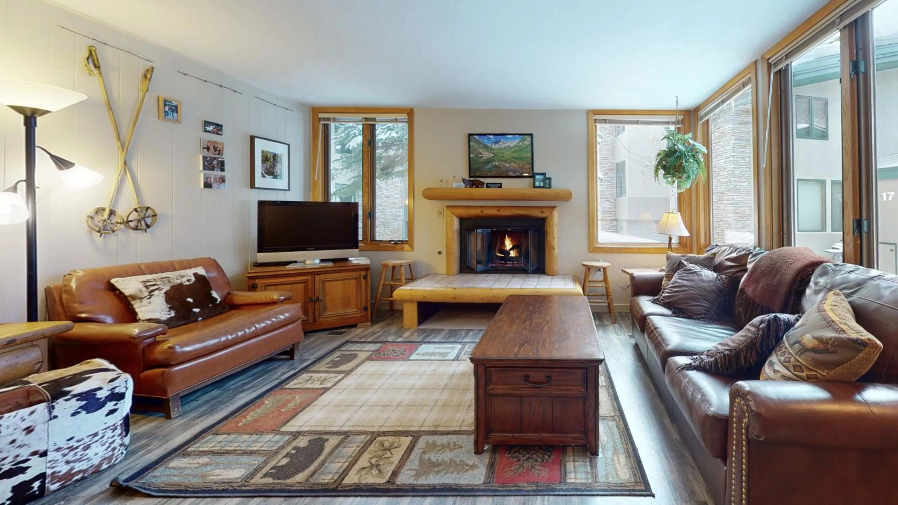 Living room in Tamarack Townhomes - CoralTree Residence Collection