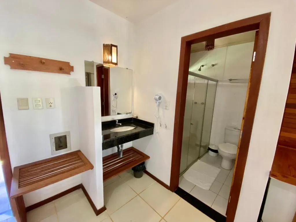 Bathroom in Pousada Vila do Dengo