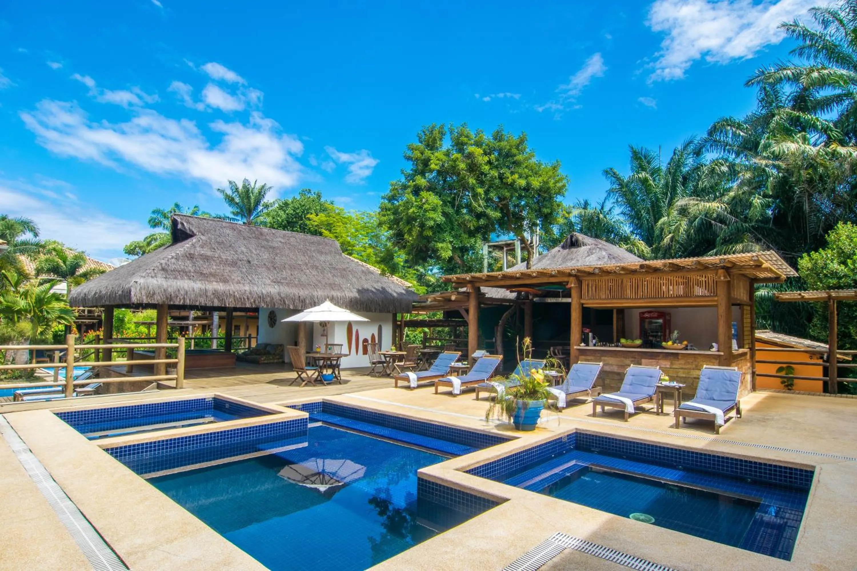 Aqua park in Pousada Vila do Dengo