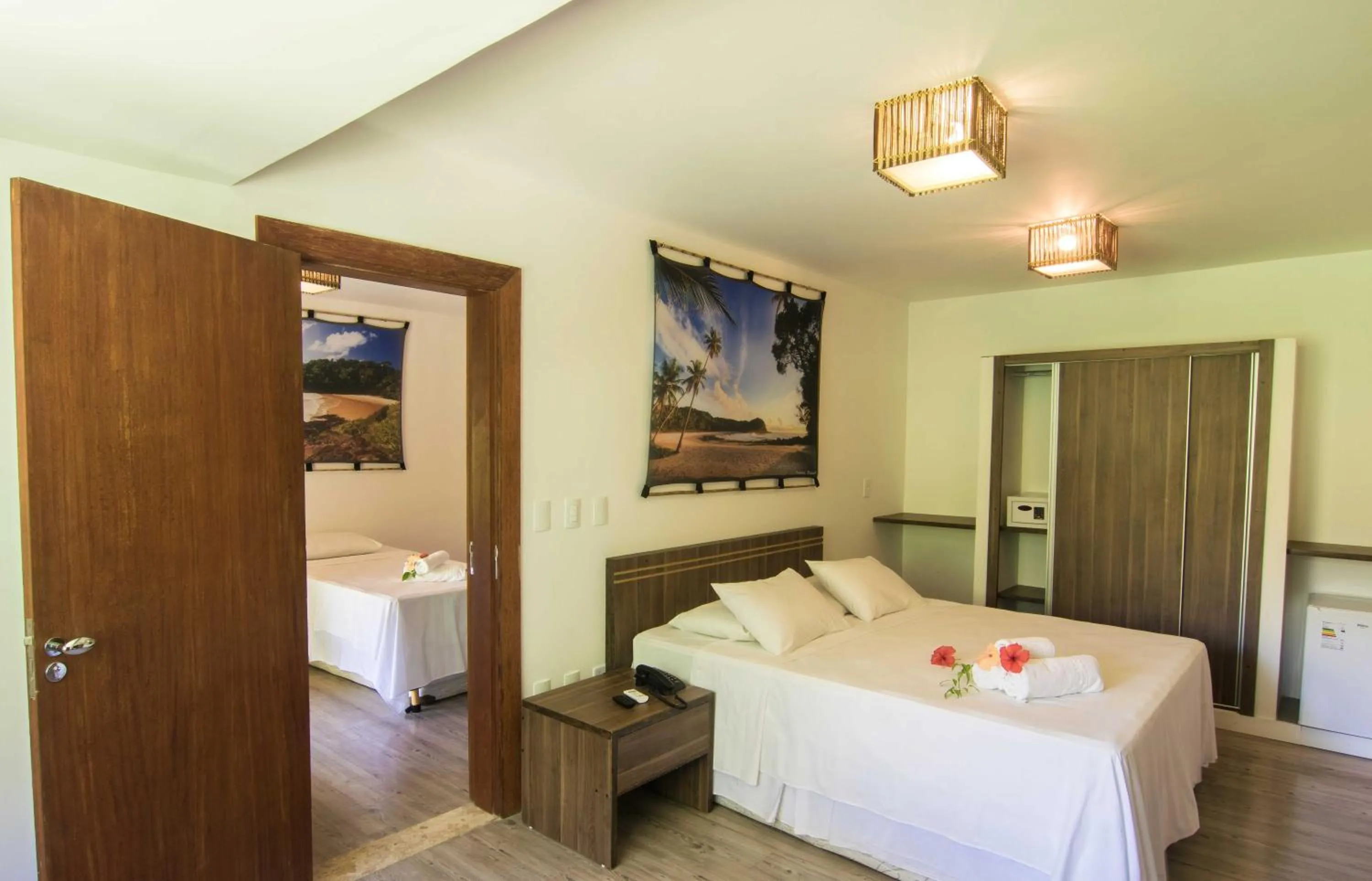 Area and facilities, Bed in Pousada Vila do Dengo