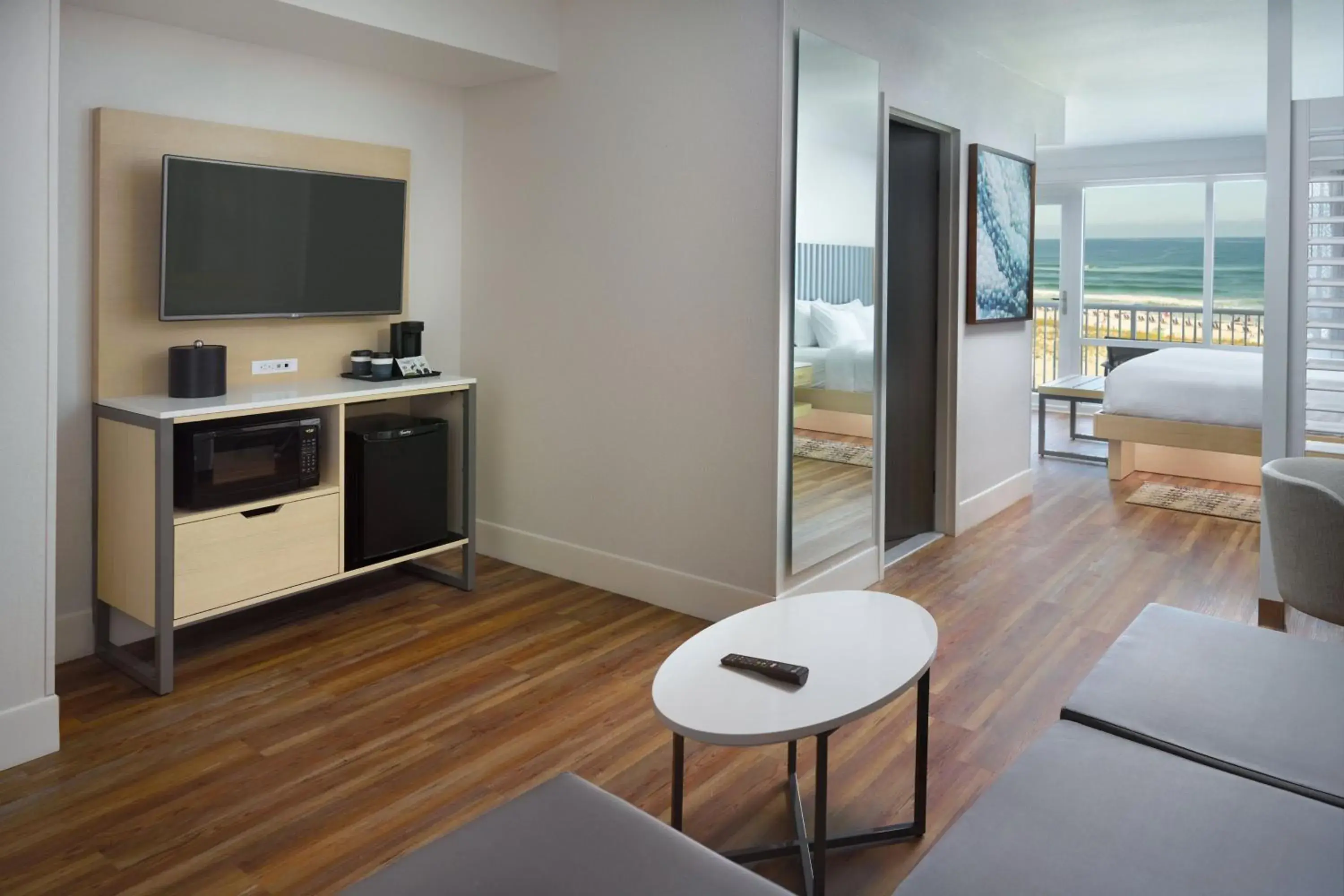 King Studio with Balcony - Gulf Front in SpringHill Suites by Marriott Pensacola Beach King Studio with Balcony - Gulf Front in SpringHill Suites by Marriott Pensacola Beach