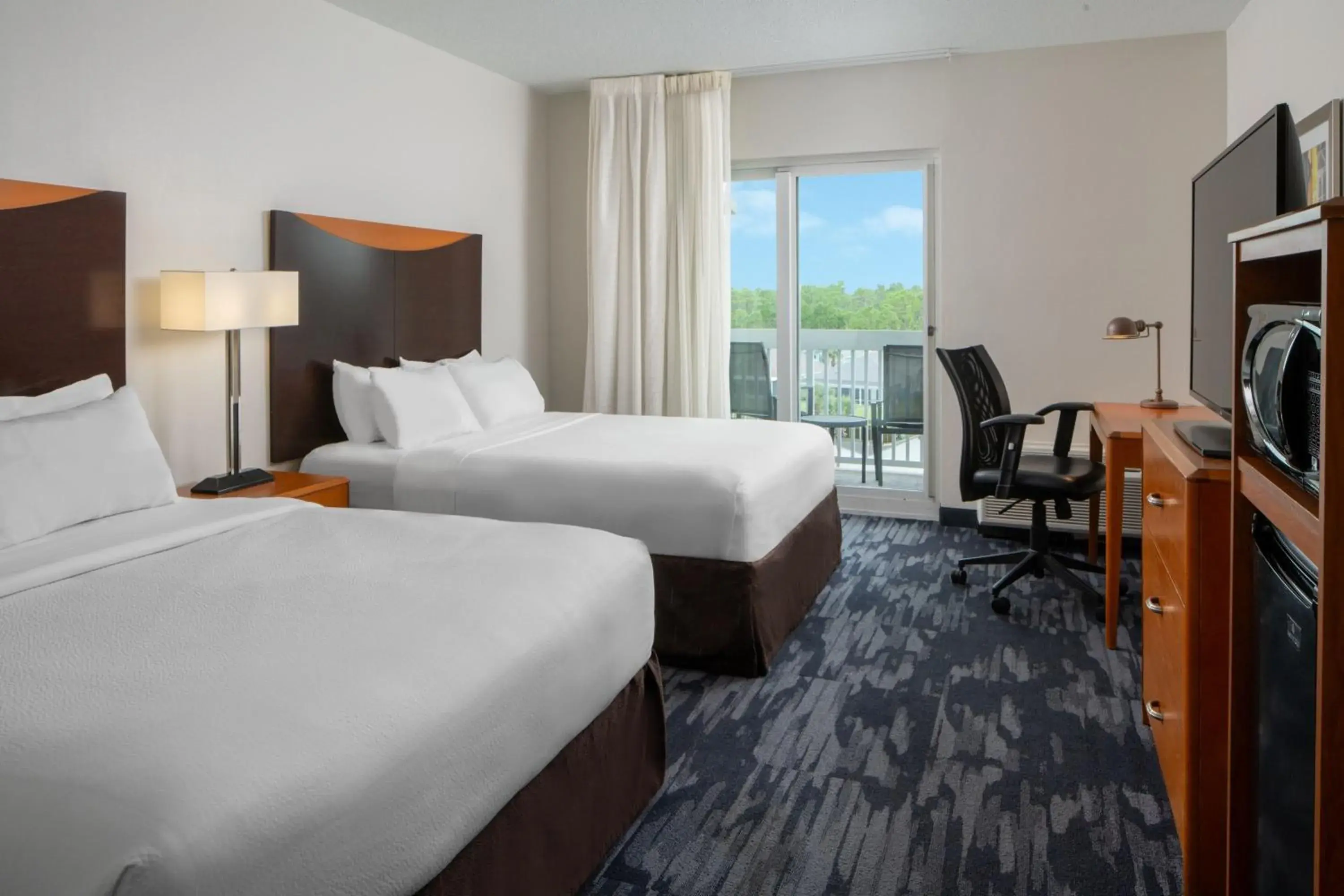 Queen Room with Two Queen Beds and Balcony in Fairfield Inn & Suites Orange Beach Queen Room with Two Queen Beds and Balcony in Fairfield Inn & Suites Orange Beach