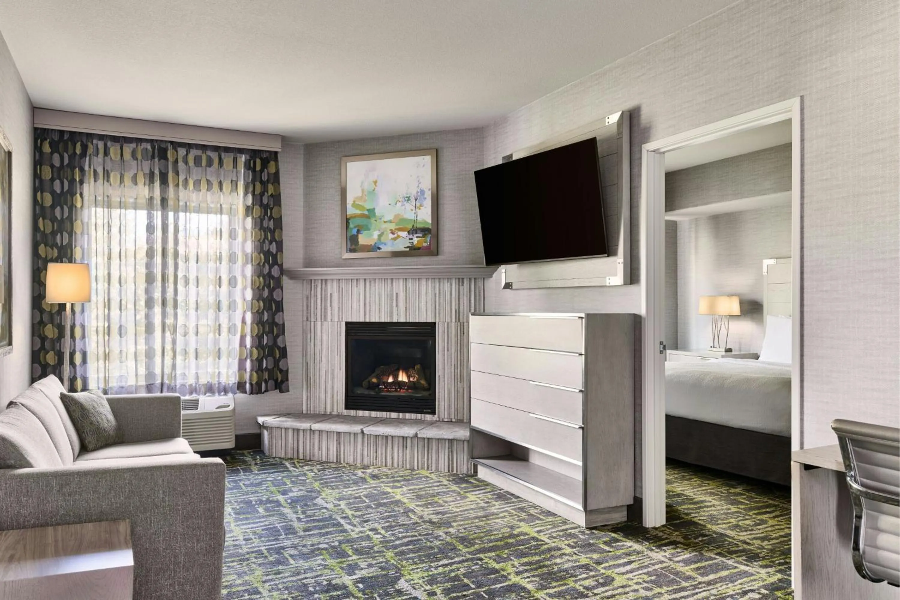 Bedroom, Bed in SpringHill Suites Prescott