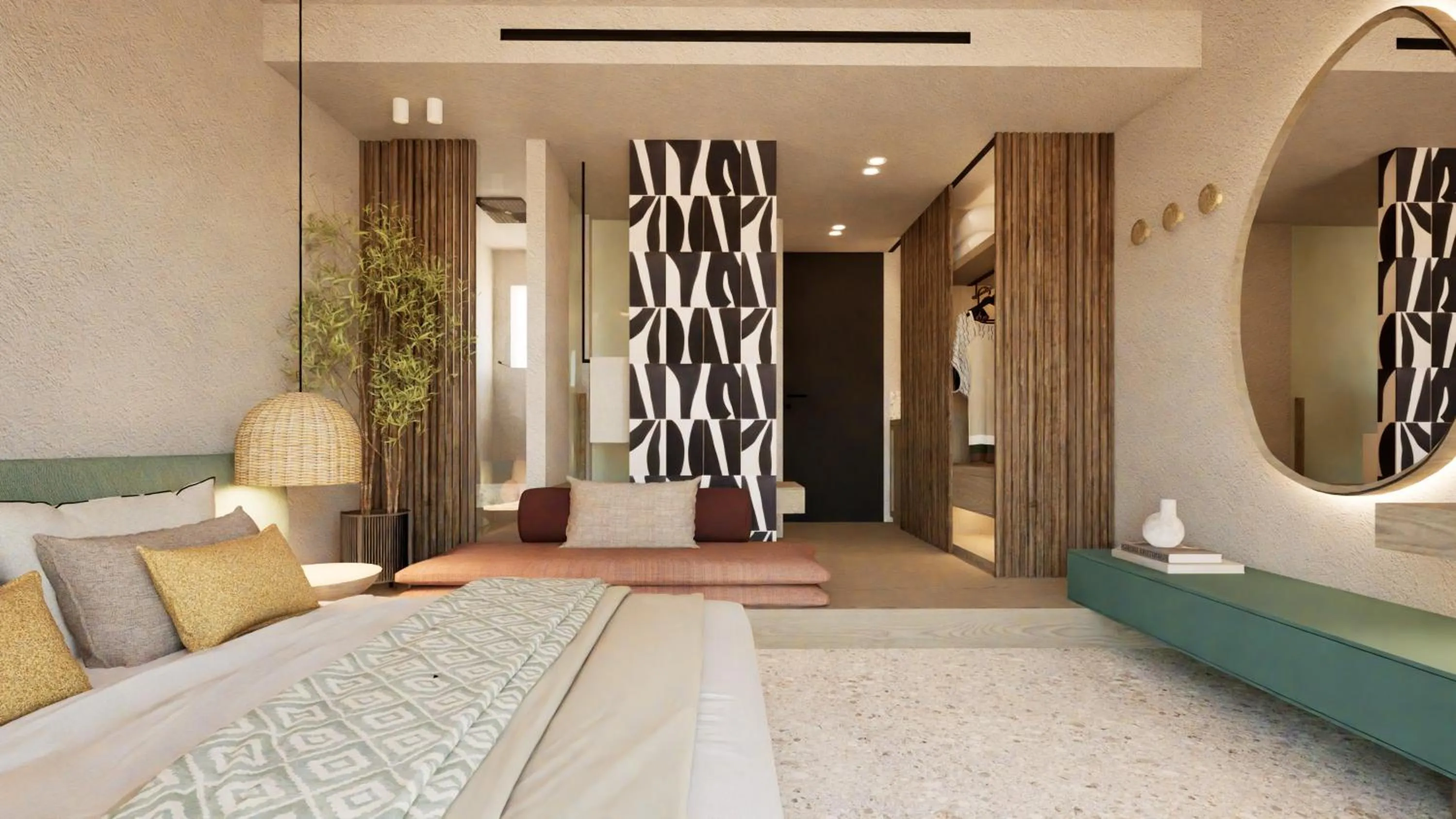 Photo of the whole room, Bed in Pefkos Beach Studios & Apartments