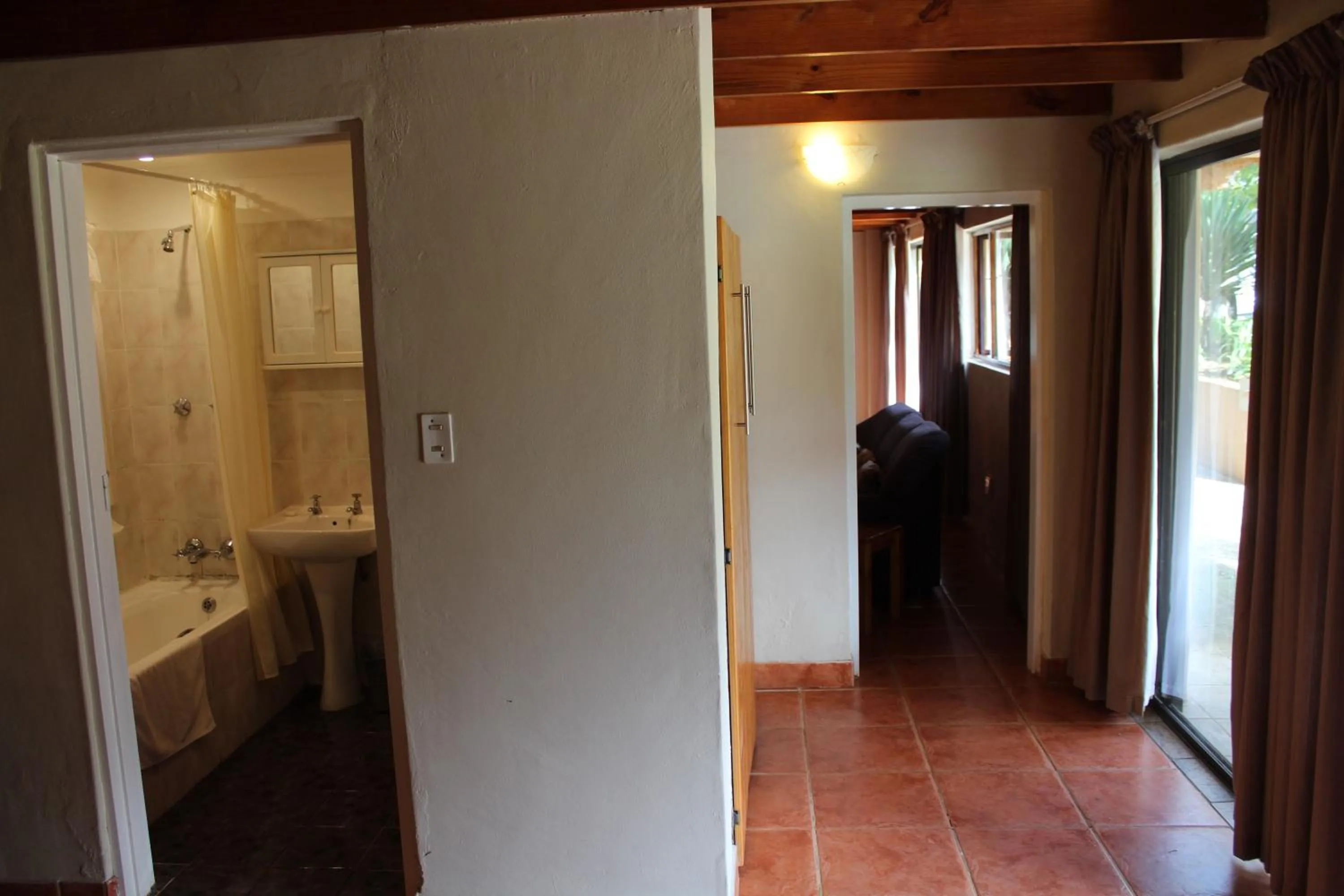 Toilet in Dragon Peaks Mountain Resort